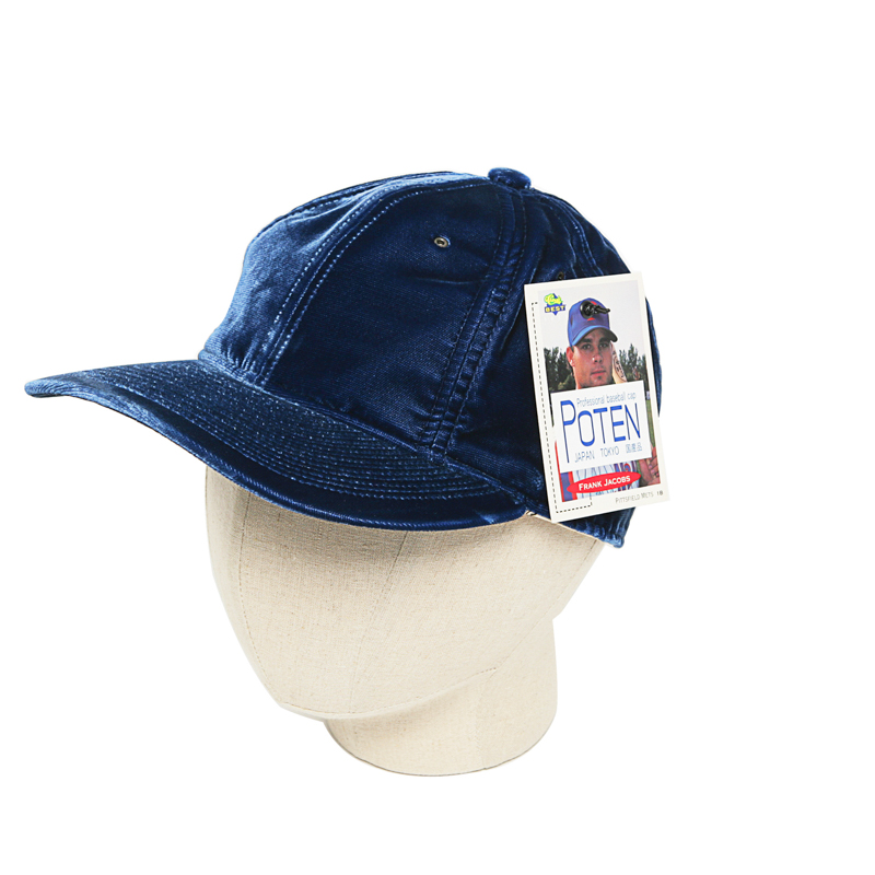 VELVET CAP - BLUE