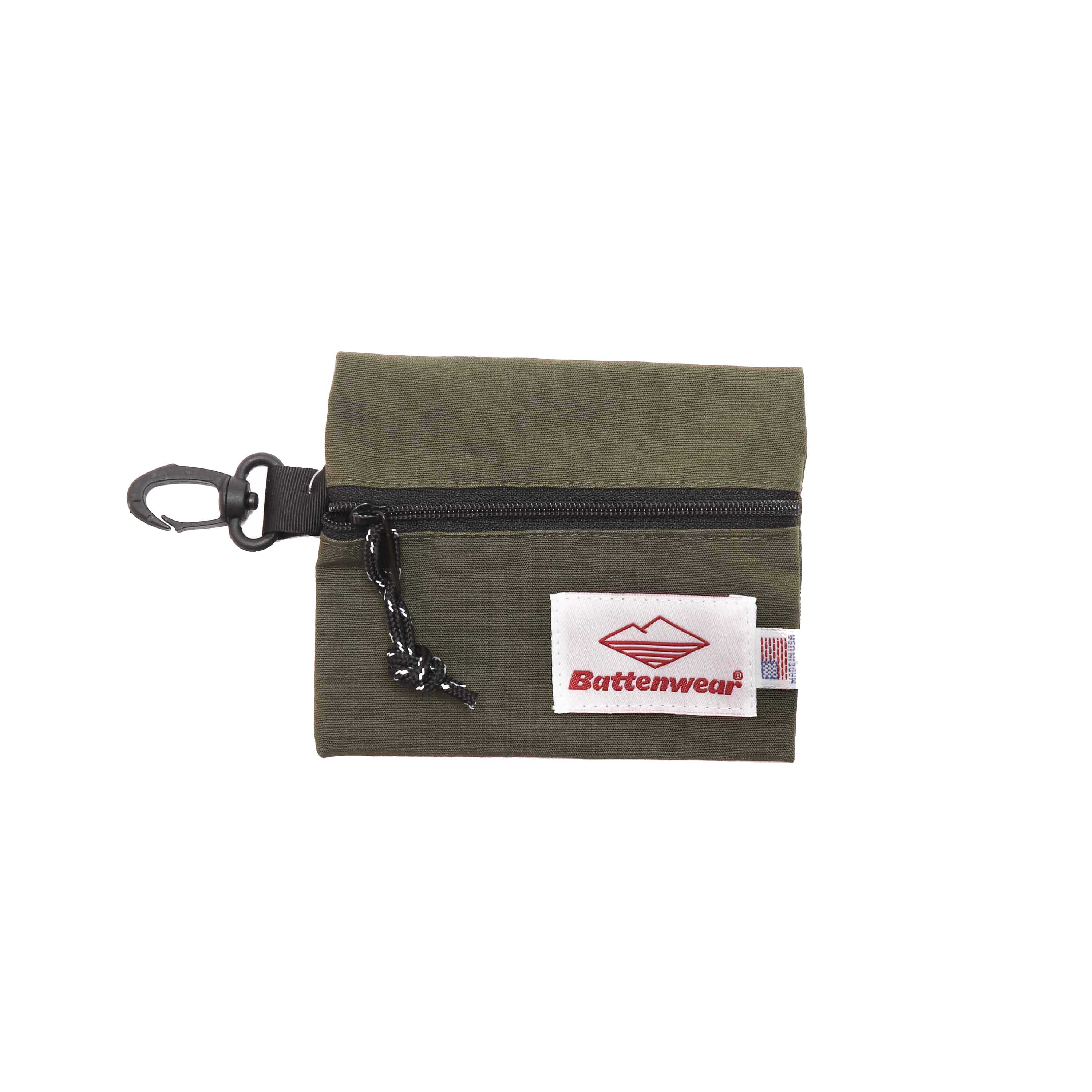 SMALL ZIP POUCH - OLIVE