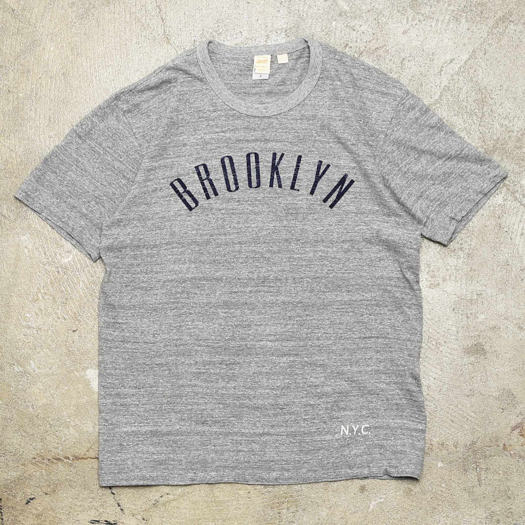 BARNS OUTFITTERS S/S TEE - BROOKLYN HEATHER CHARCOAL