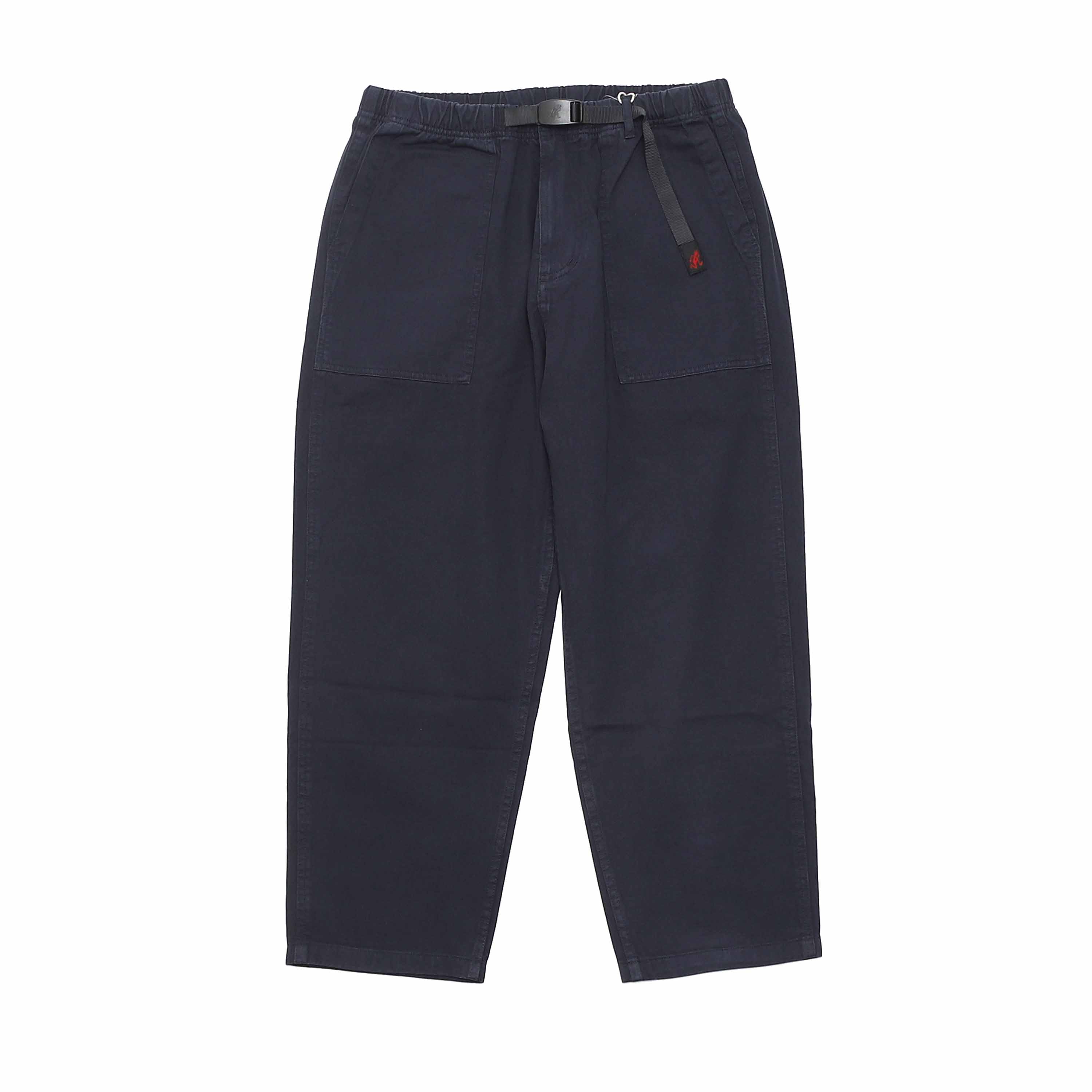 LOOSE TAPERED PANTS - DOUBLE NAVY