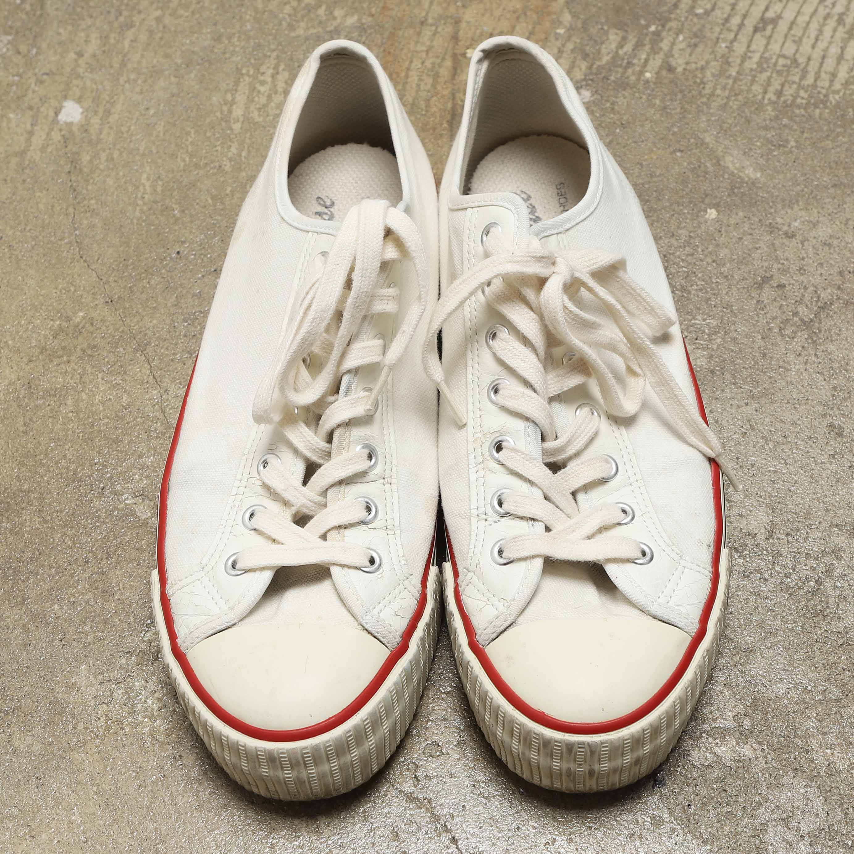 WAREHOUSE LOT 3400 SUEDE SNEAKER - WHITE