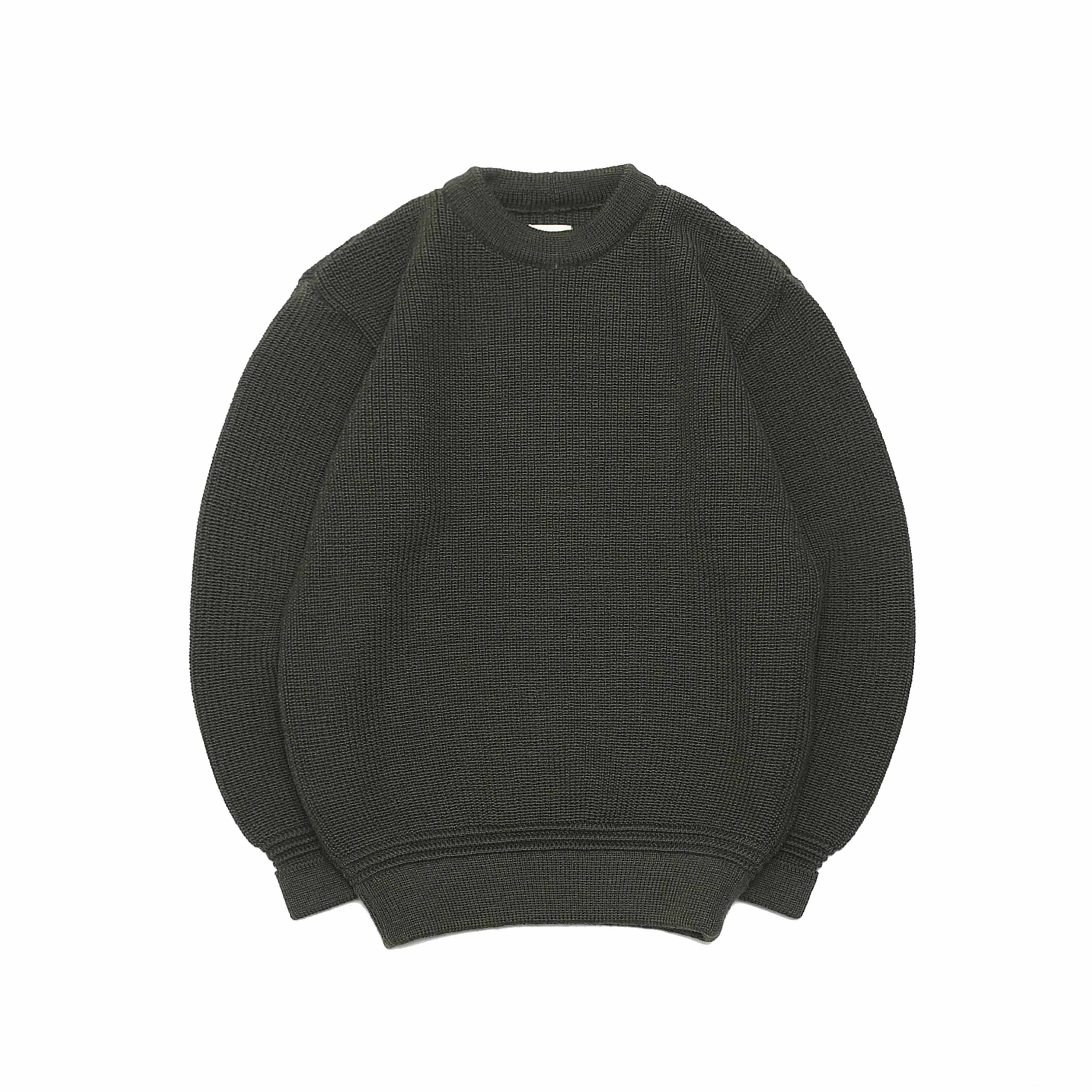 WOOL SWEATER - OLIVE