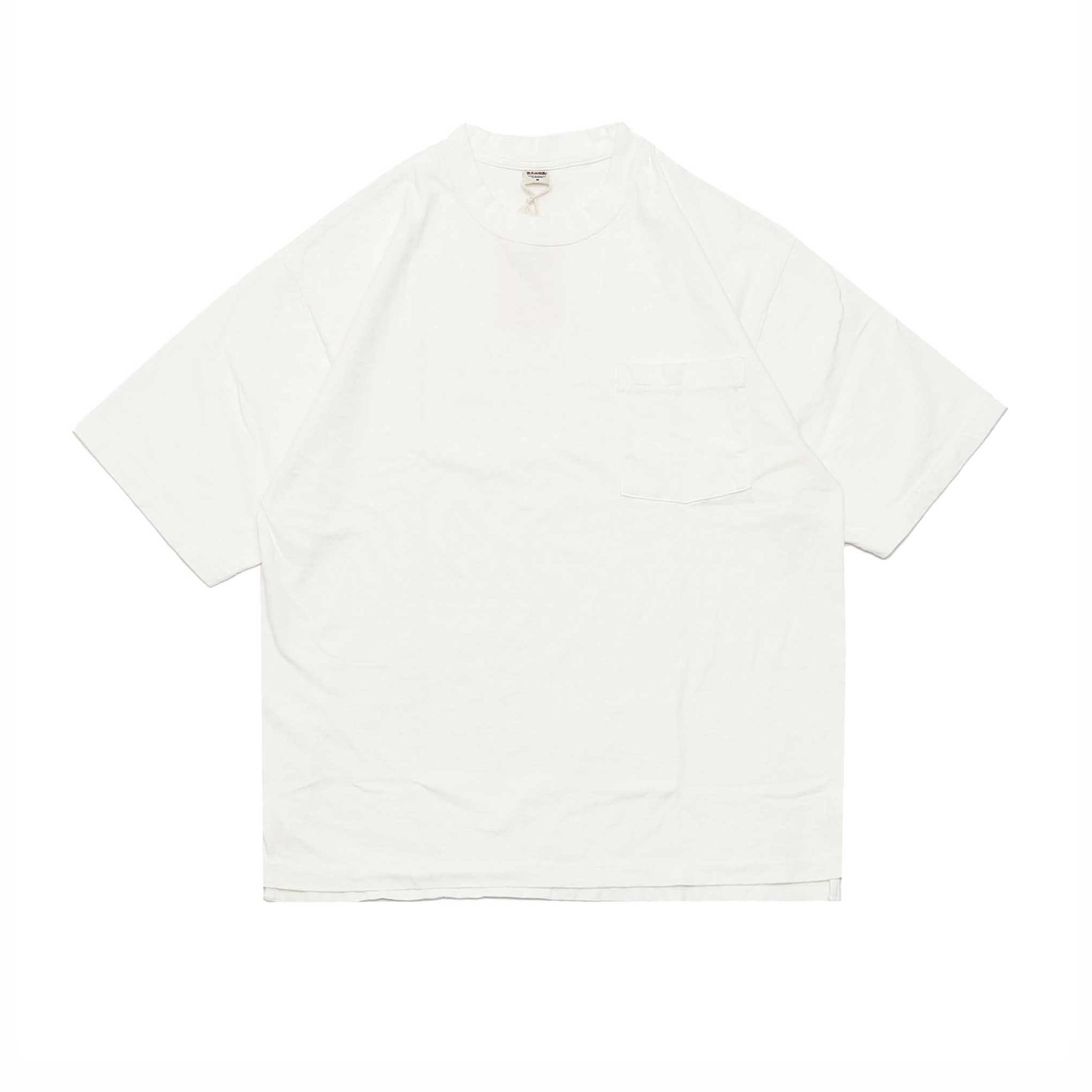 LOOSE TUBE  S/S TEE - WHITE(BR-23229)