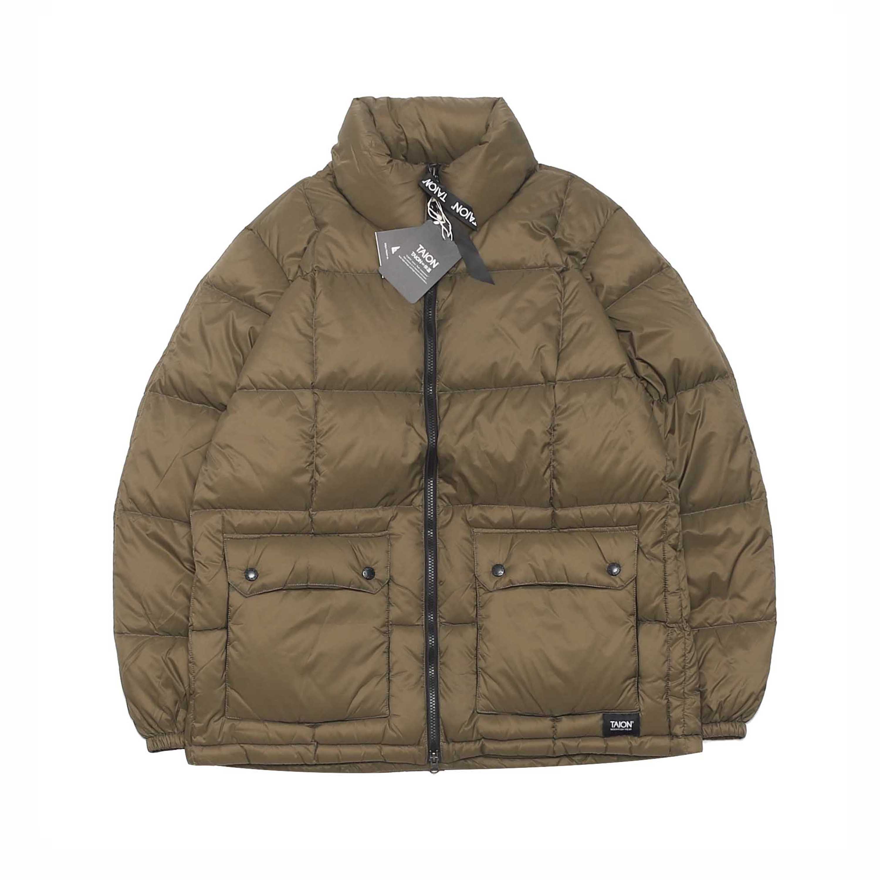 MOUNTAIN PACKABLE VOLUME DOWN JACKET - OLIVE
