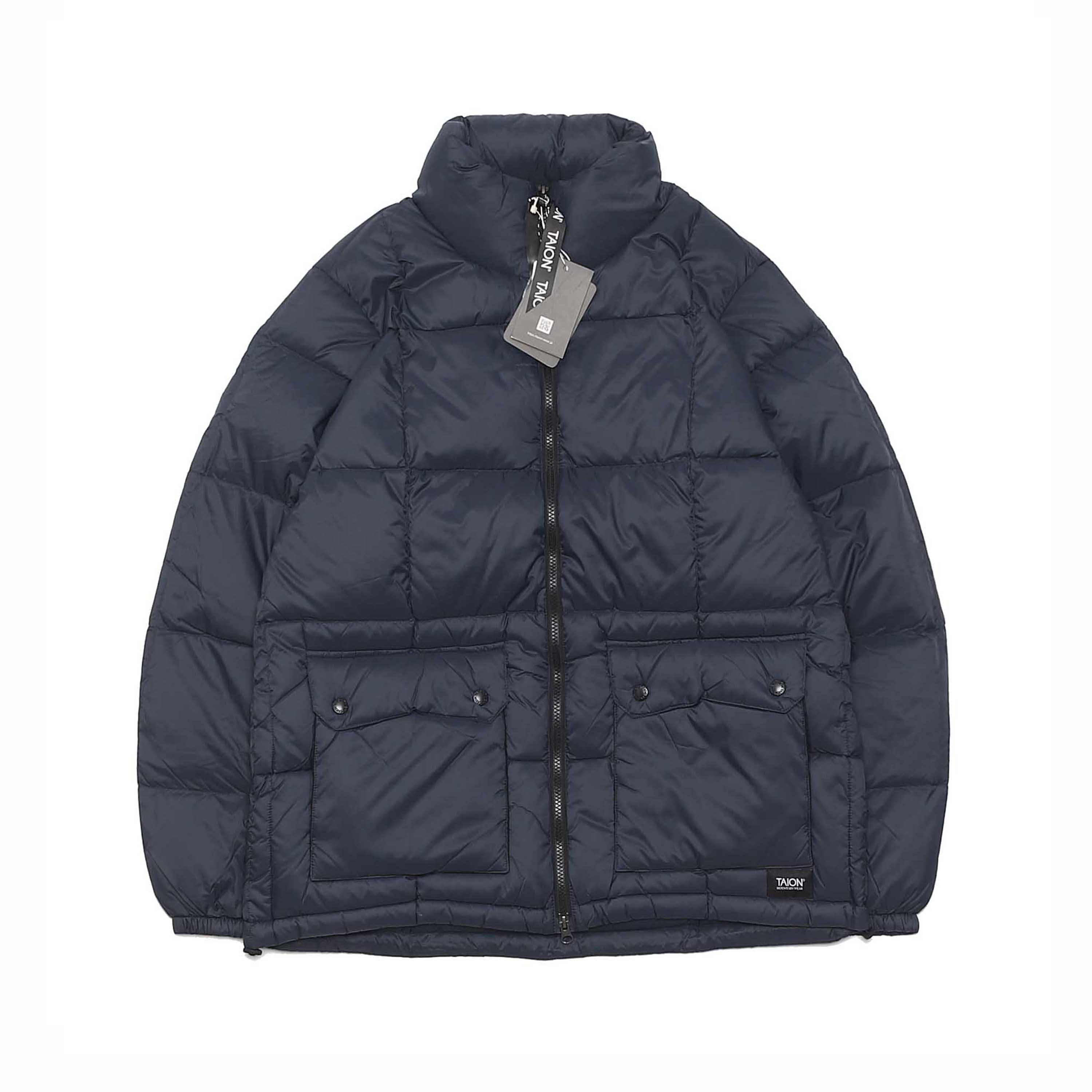 MOUNTAIN PACKABLE VOLUME DOWN JACKET - D.NAVY