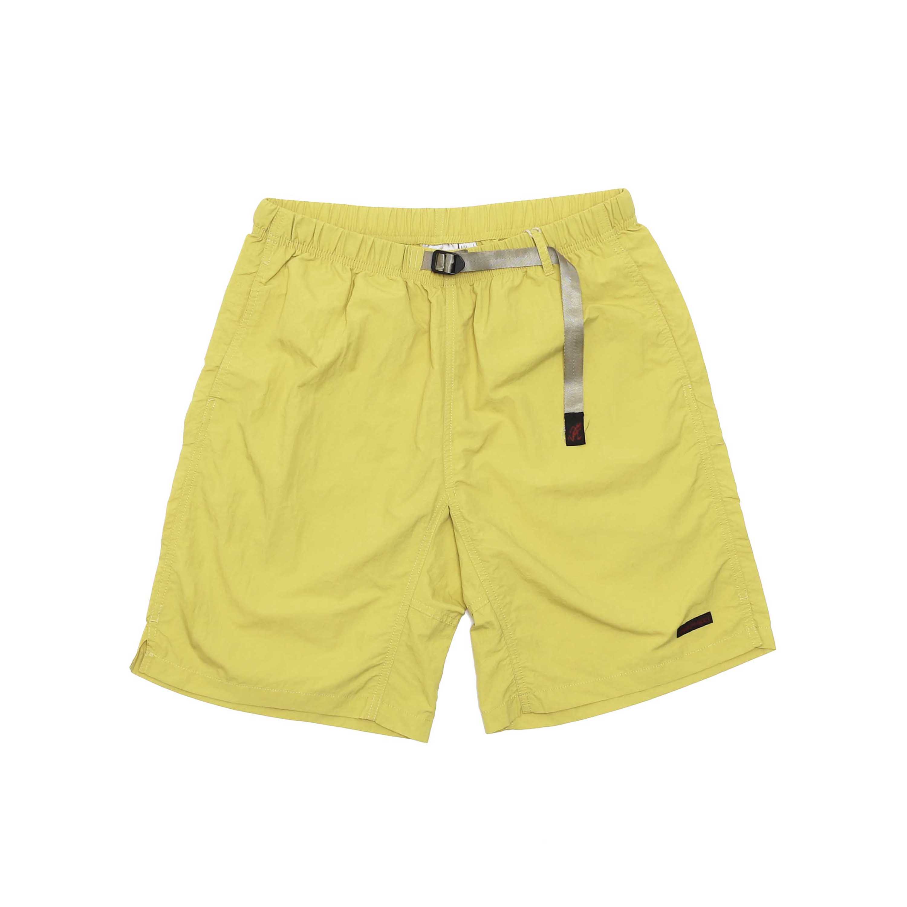 NYLON PACKABLE G SHORT - CANARY YELLOW
