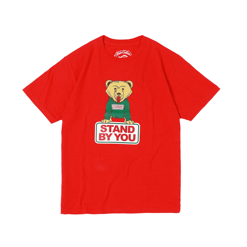 STAND BY YOU TEE - RED