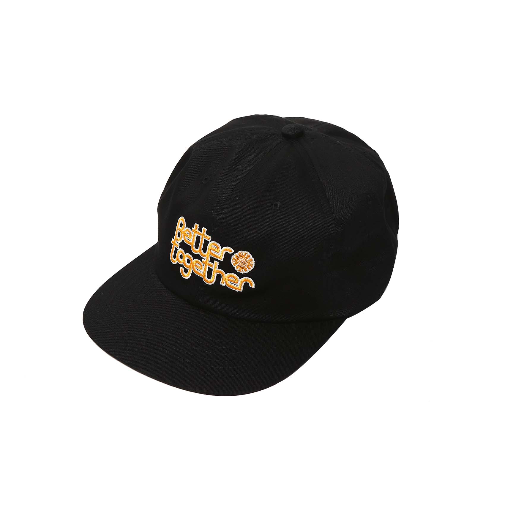 BETTER TOGETHER TWILL CAP - BLACK
