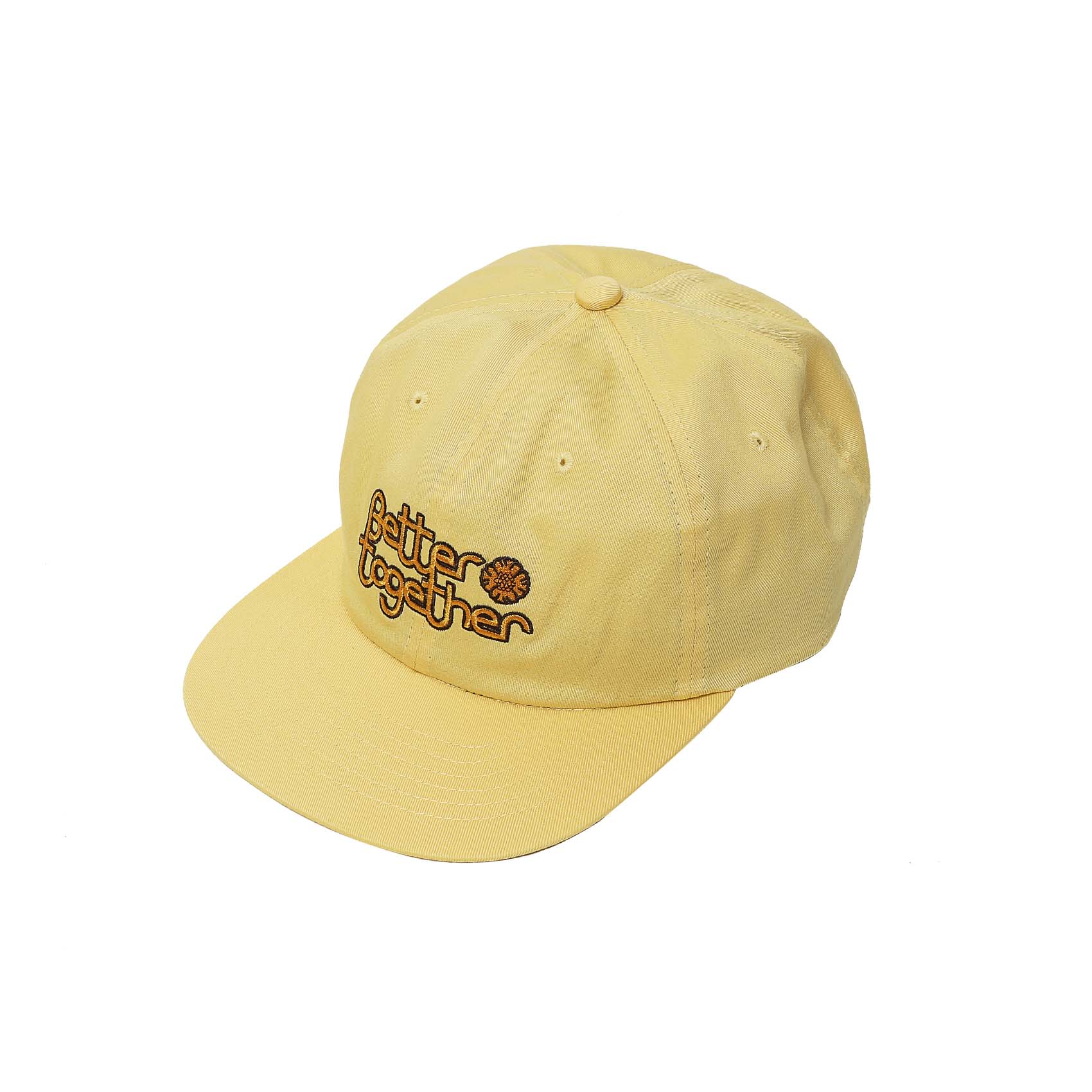 BETTER TOGETHER TWILL CAP - YELLOW