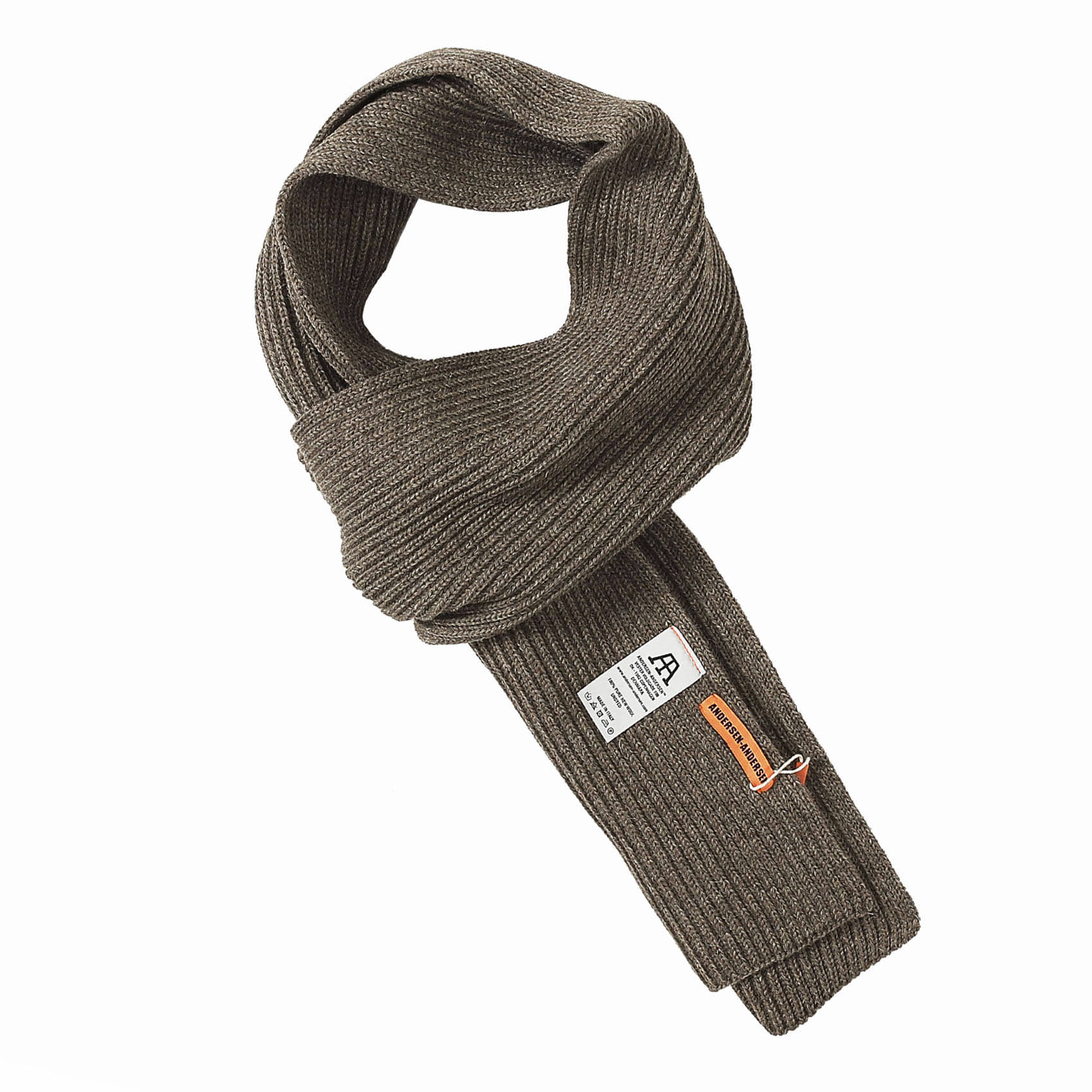WIDE SCARF - NATURAL TAUPE