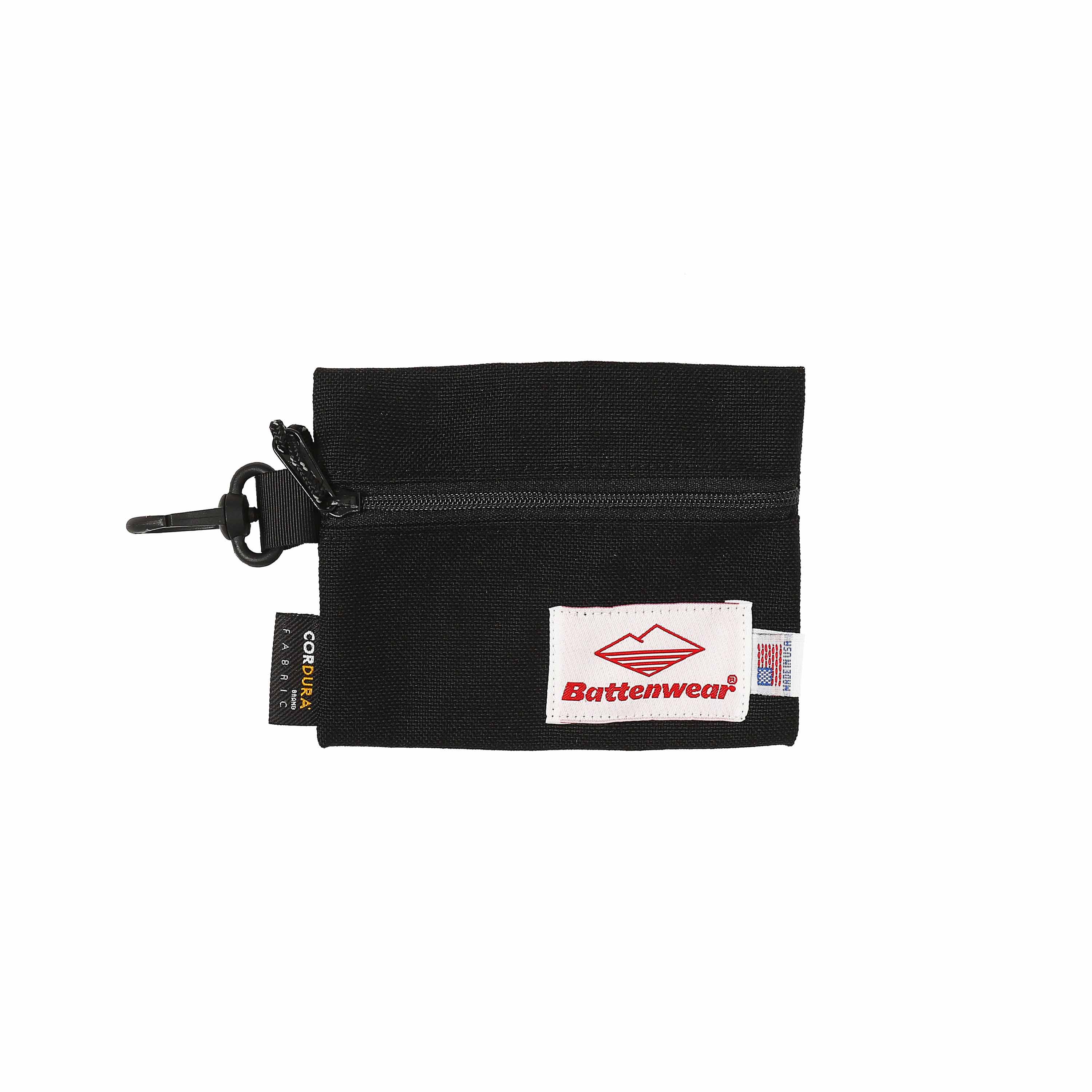 SMALL ZIP POUCH - BLACK
