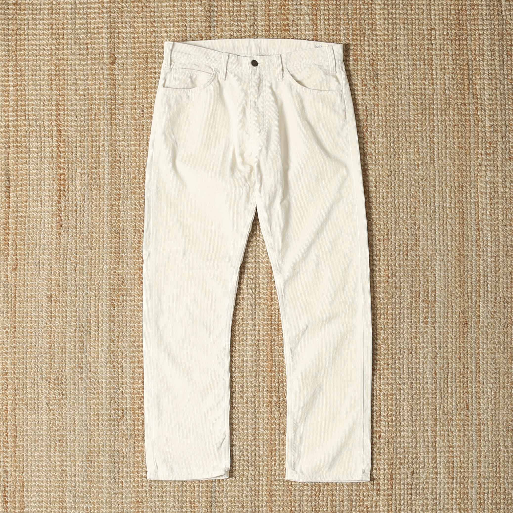 ORSLOW CORDUROY PANTS - OFF WHITE