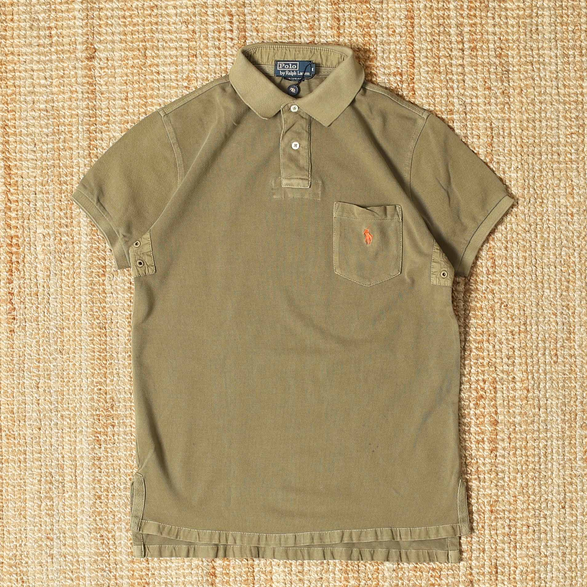 POLO RALPH LAUREN POLO SHIRTS - OLIVE