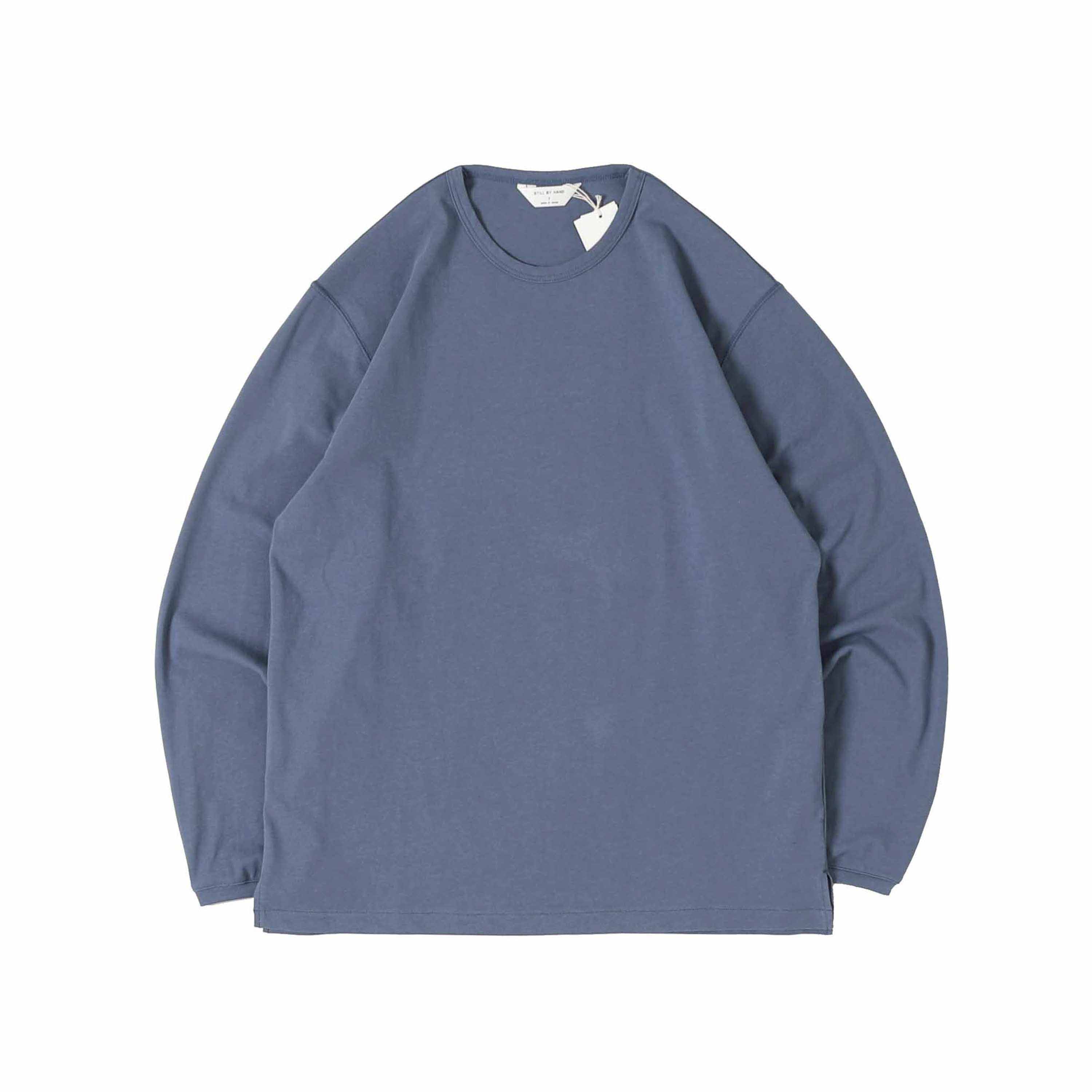 DRY TOUCH LONG SLEEVE - DUSTY BLUE
