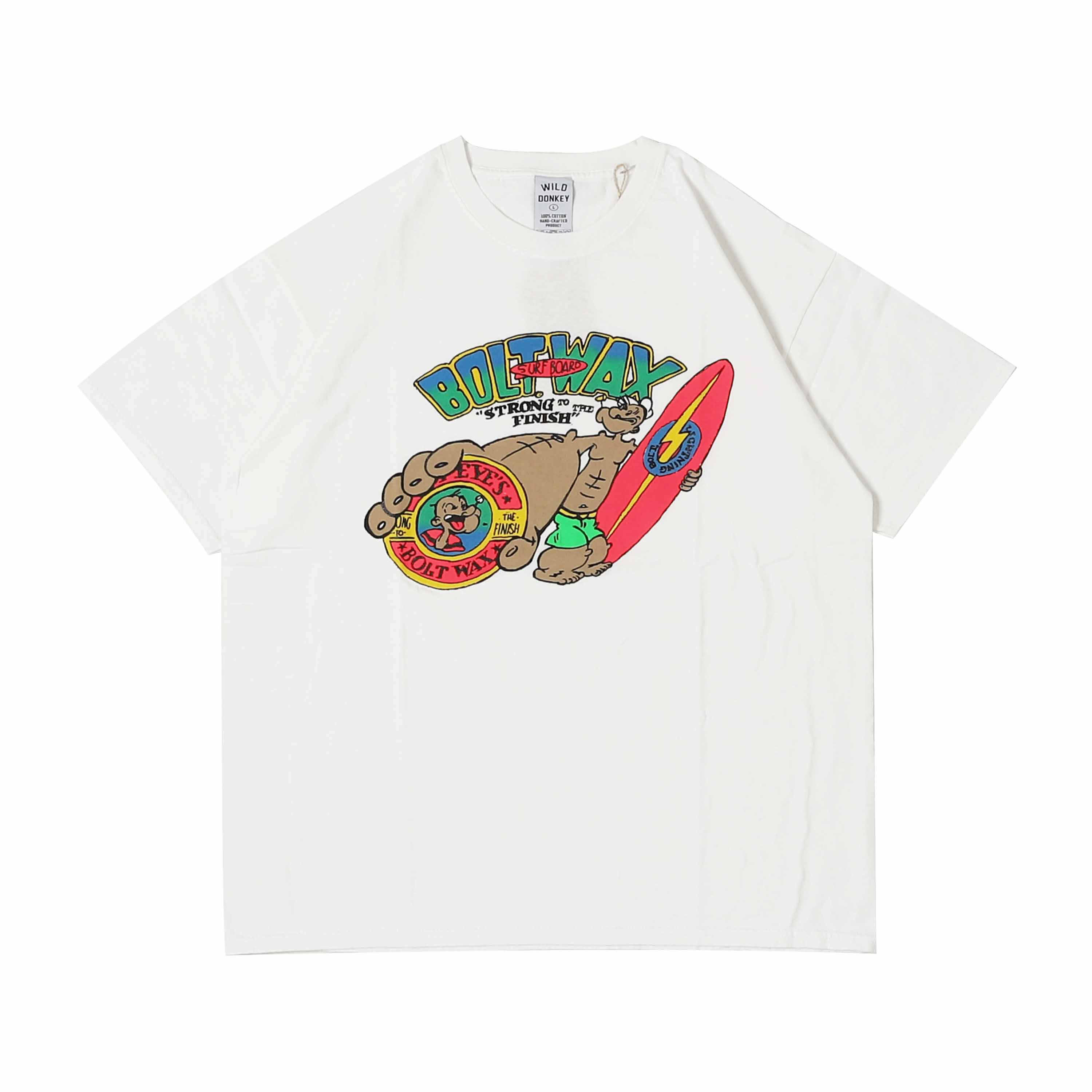T-BOLTWAX S/S TEE - WHITE