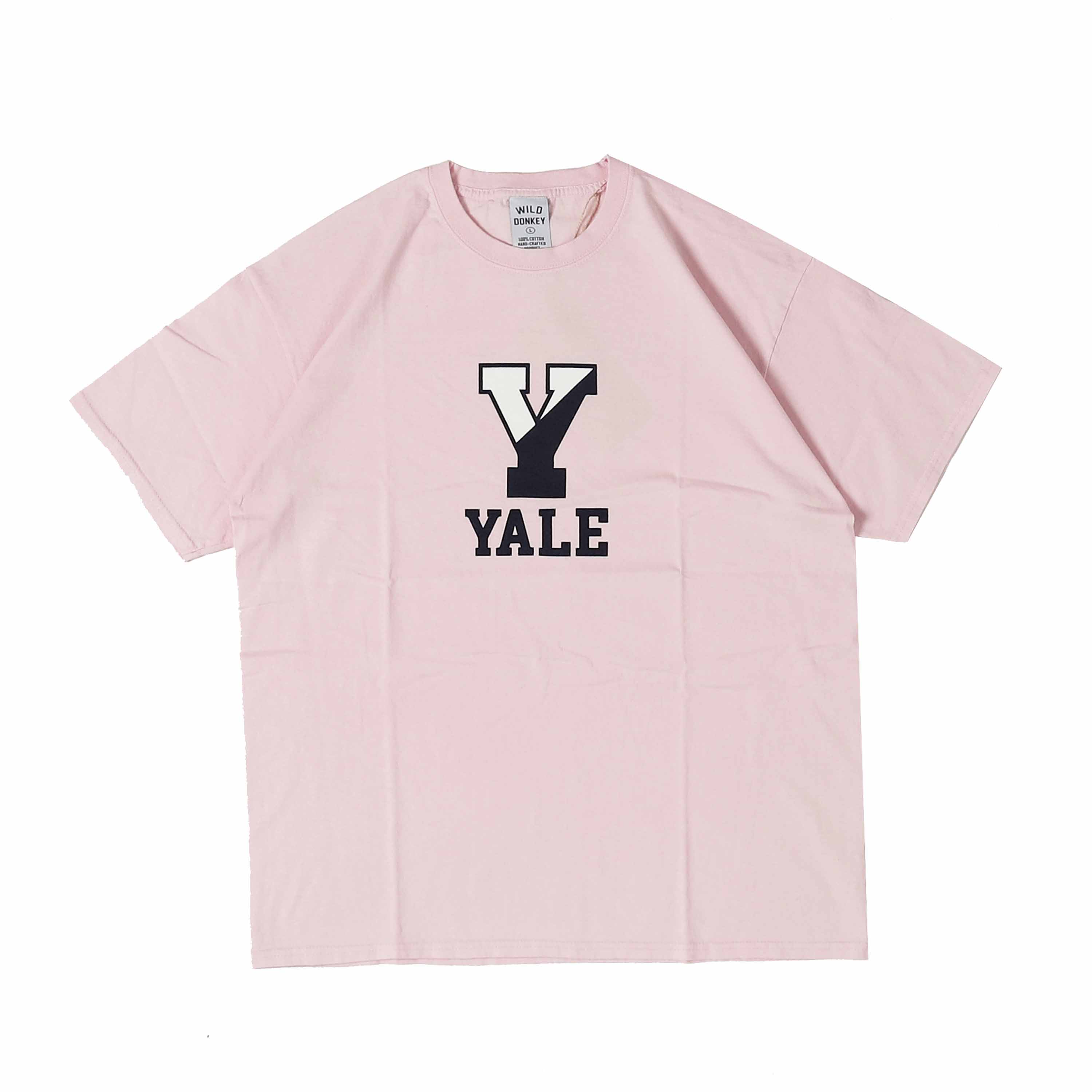 T-YALE S/S TEE - PINK