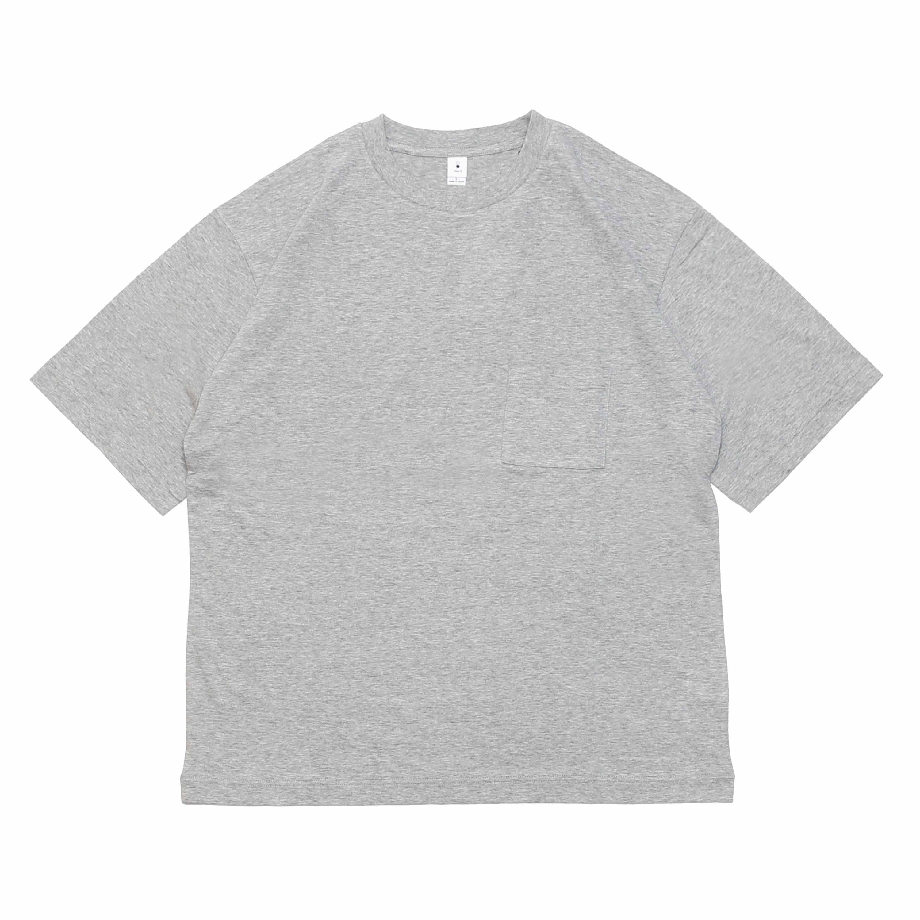 LOOSE FIT S/S TEE - HEATHER GRAY