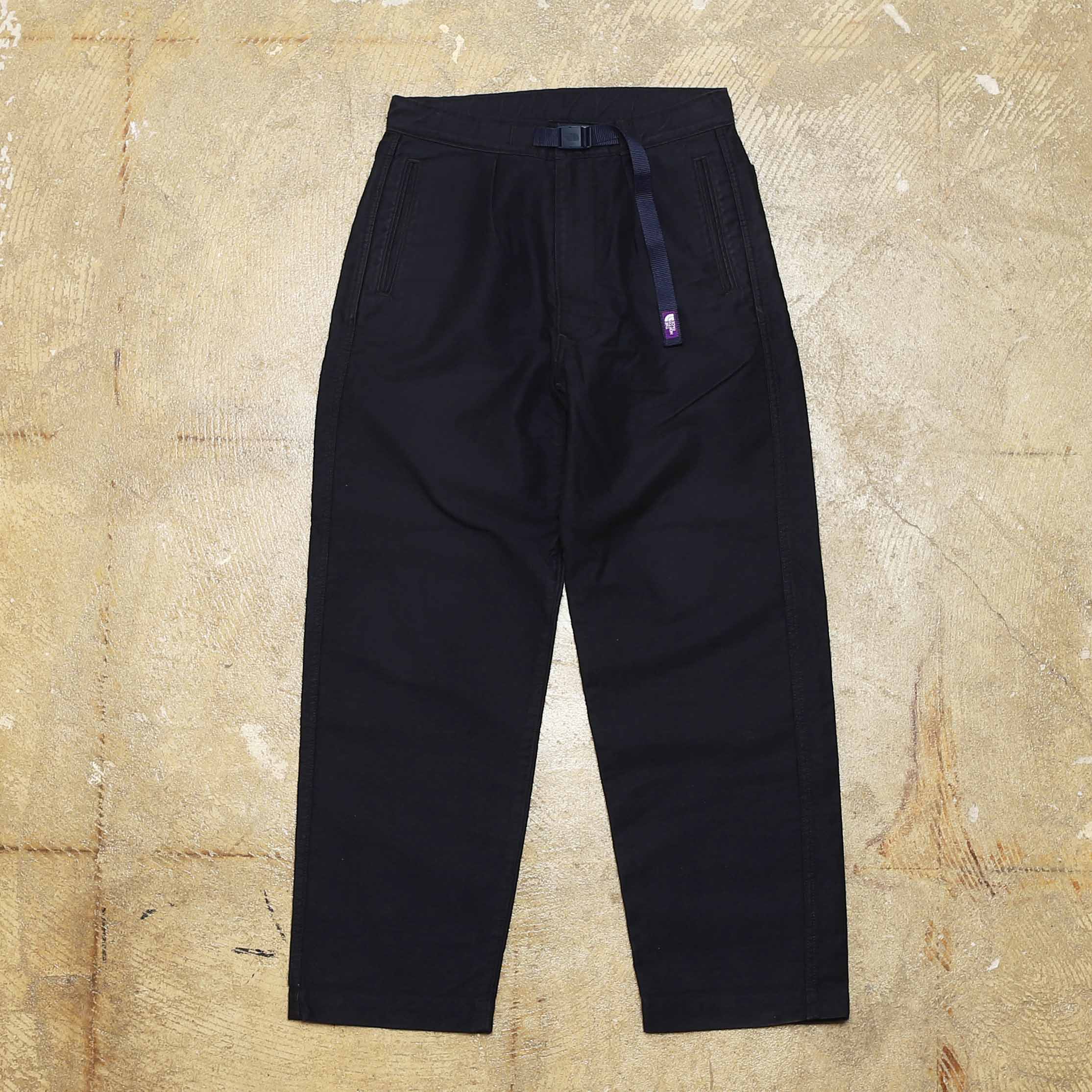 THE NORTH FACE PURPLE LABEL WIDE STRAIGHT PANTS - NAVY