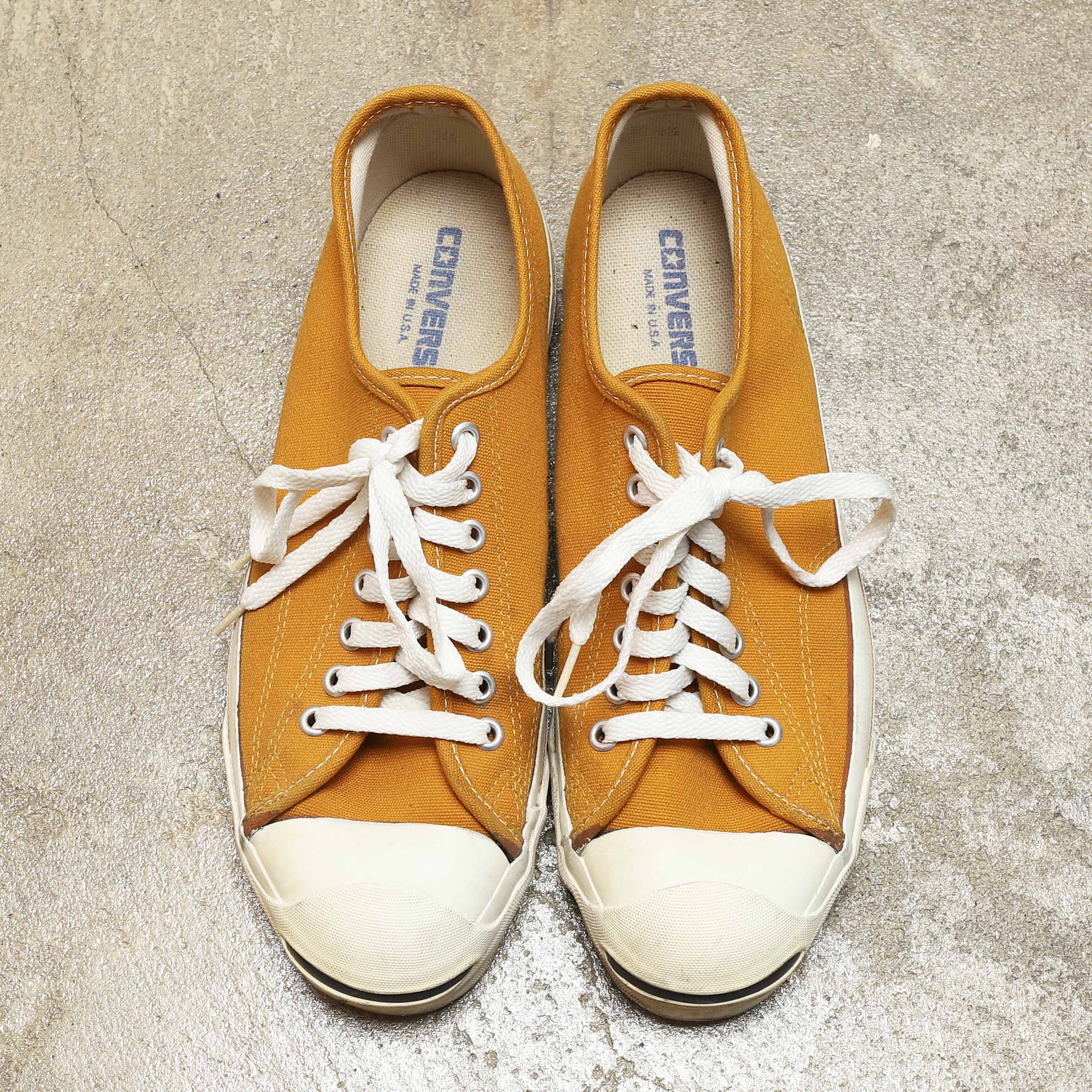 CONVERSE JACK PURCELL MADE IN USA - YELLOW