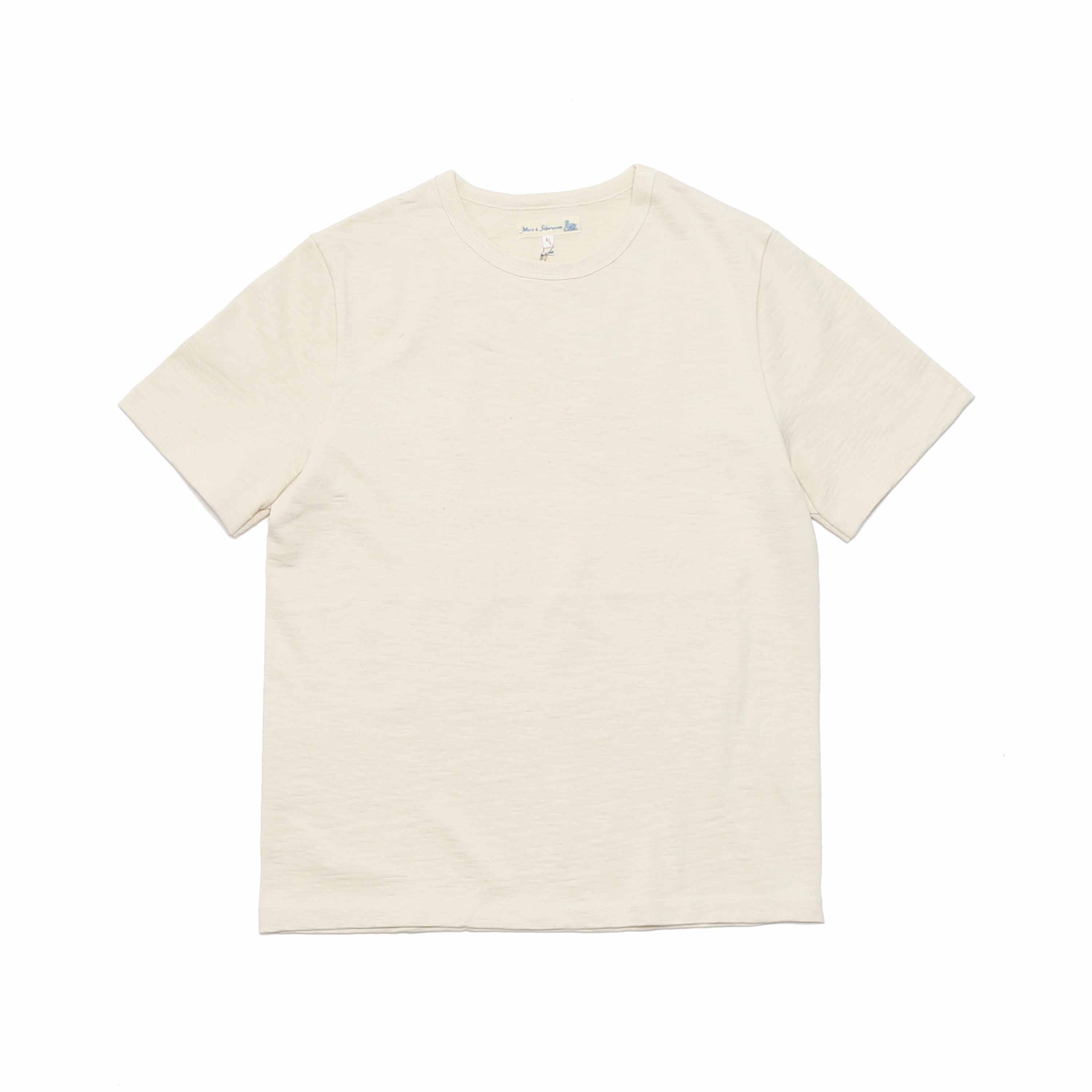 LOOPWHEELED RELAXED FIT T-SHIRT(2S14) - NATURAL