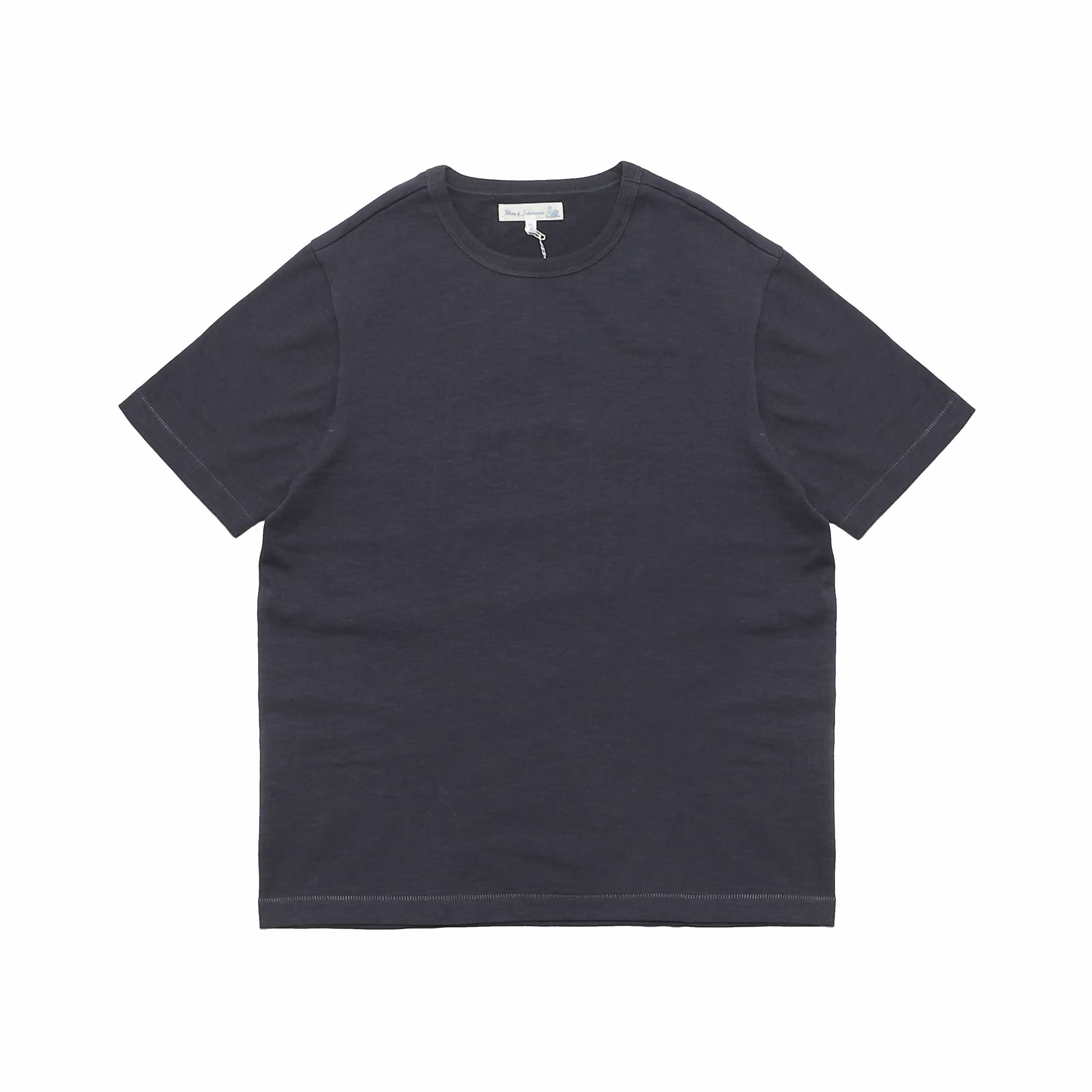 LOOPWHEELED RELAXED FIT T-SHIRT(2S14) - NAVY