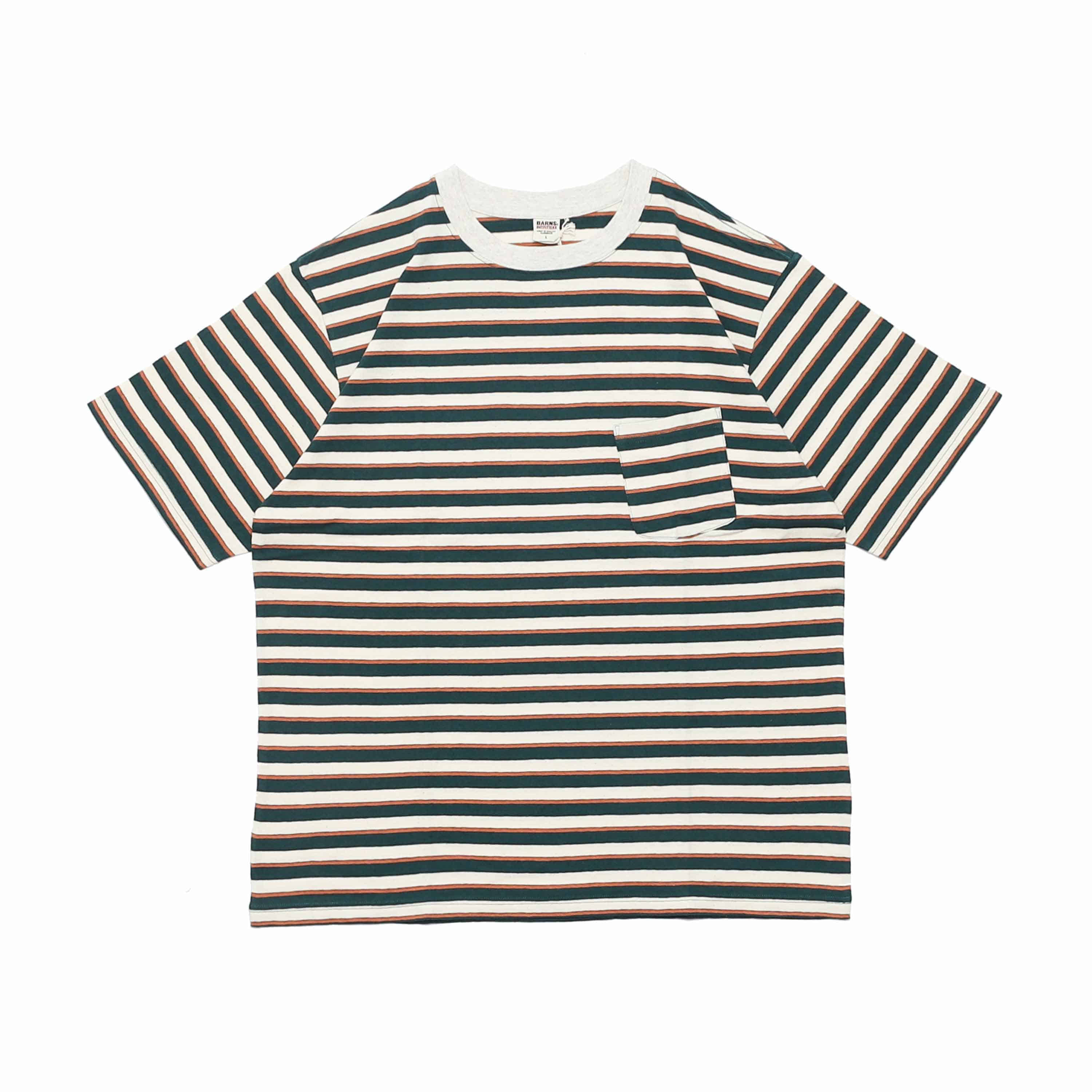 CLASSIC BORDER S/S TEE - GREEN(BR-22121)