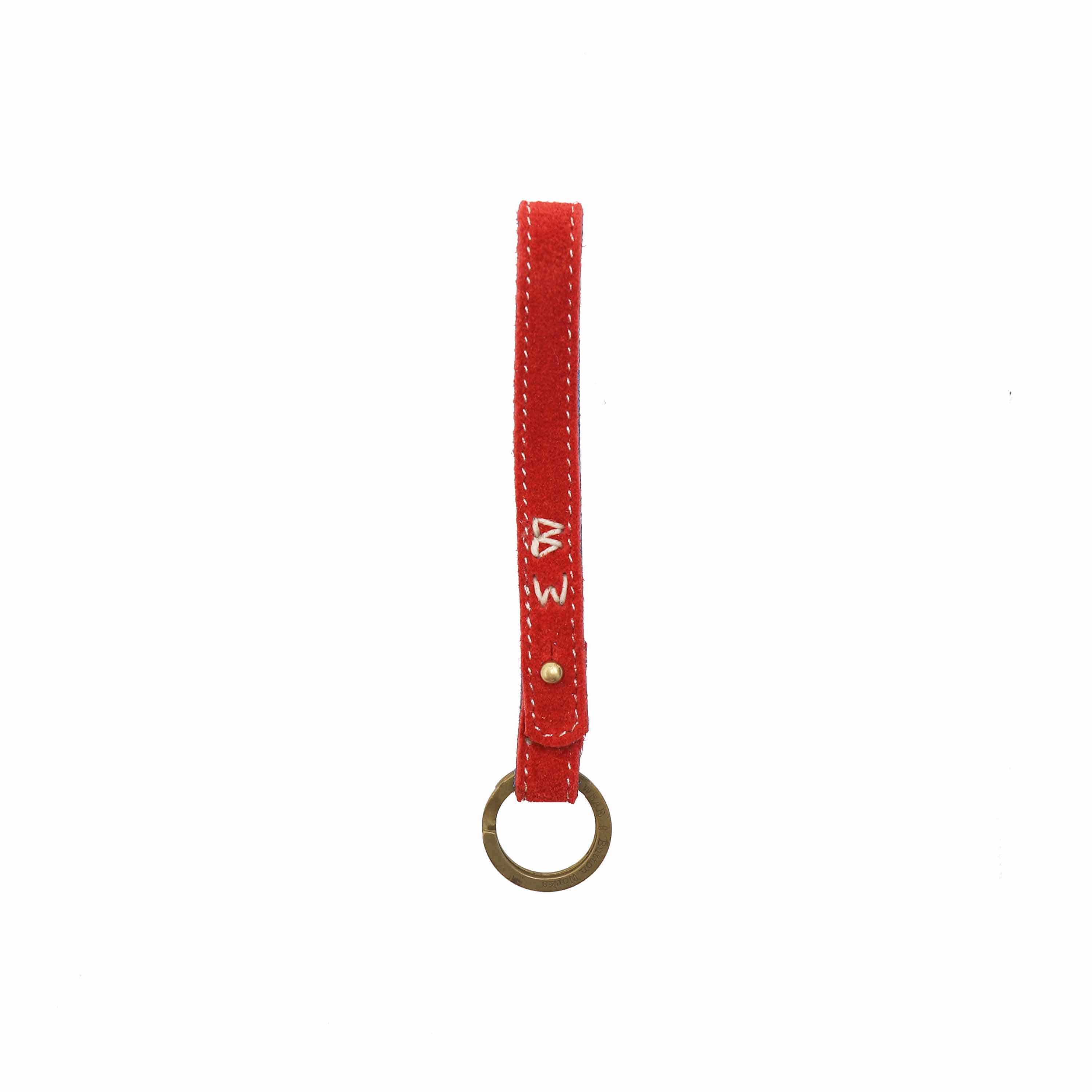SUEDE KEY HOLDER - RED(BW-0052)