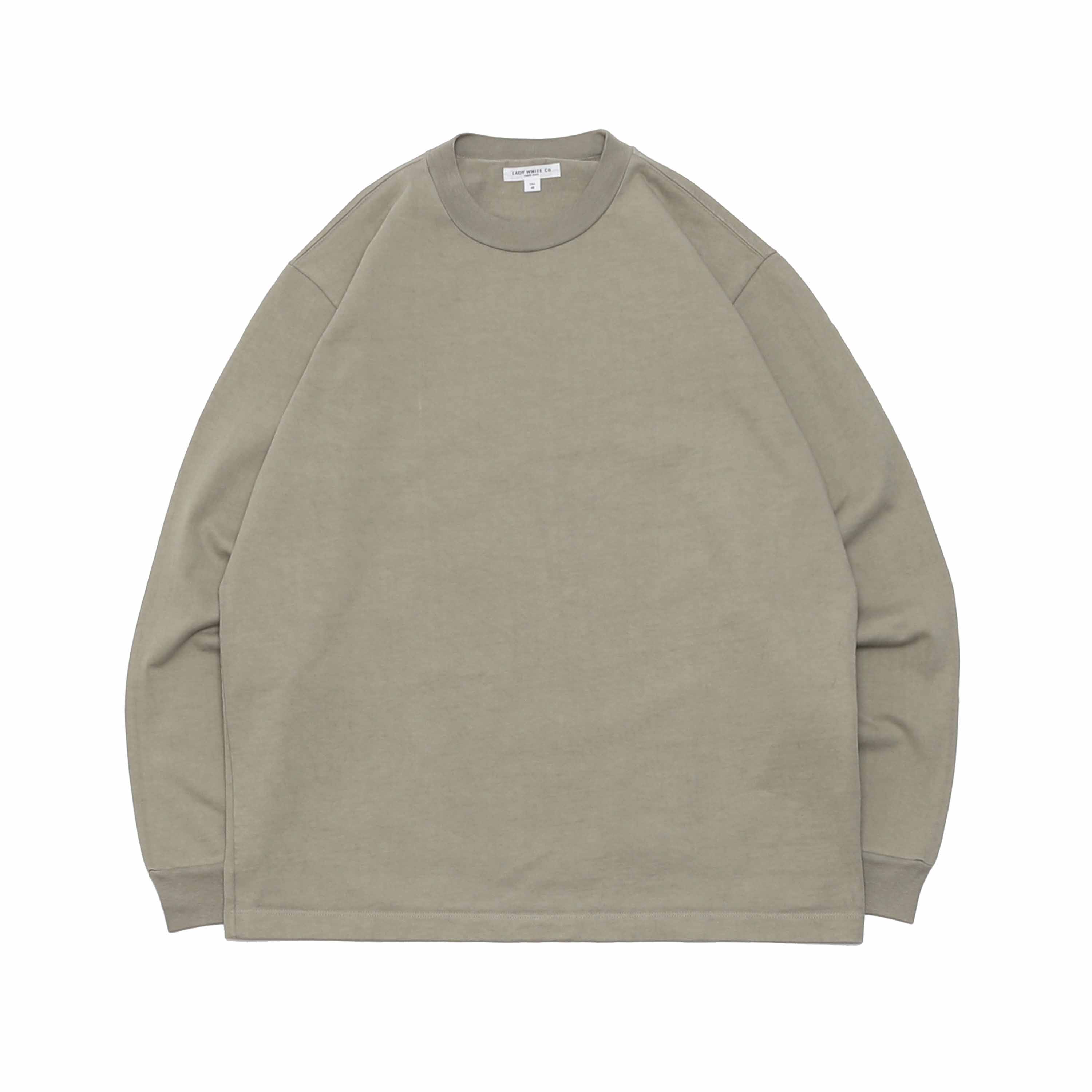 L/S RUGBY T-SHIRTS - TAUPE FOG
