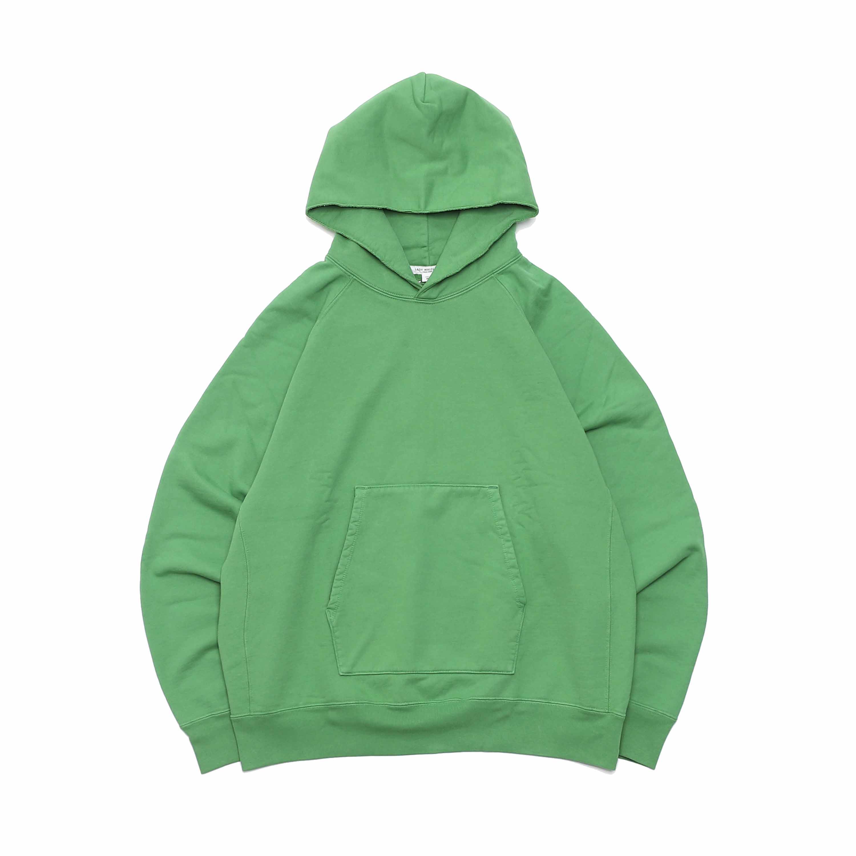 SUPER WEIGHTED HOODIE - BRIGHT GREEN