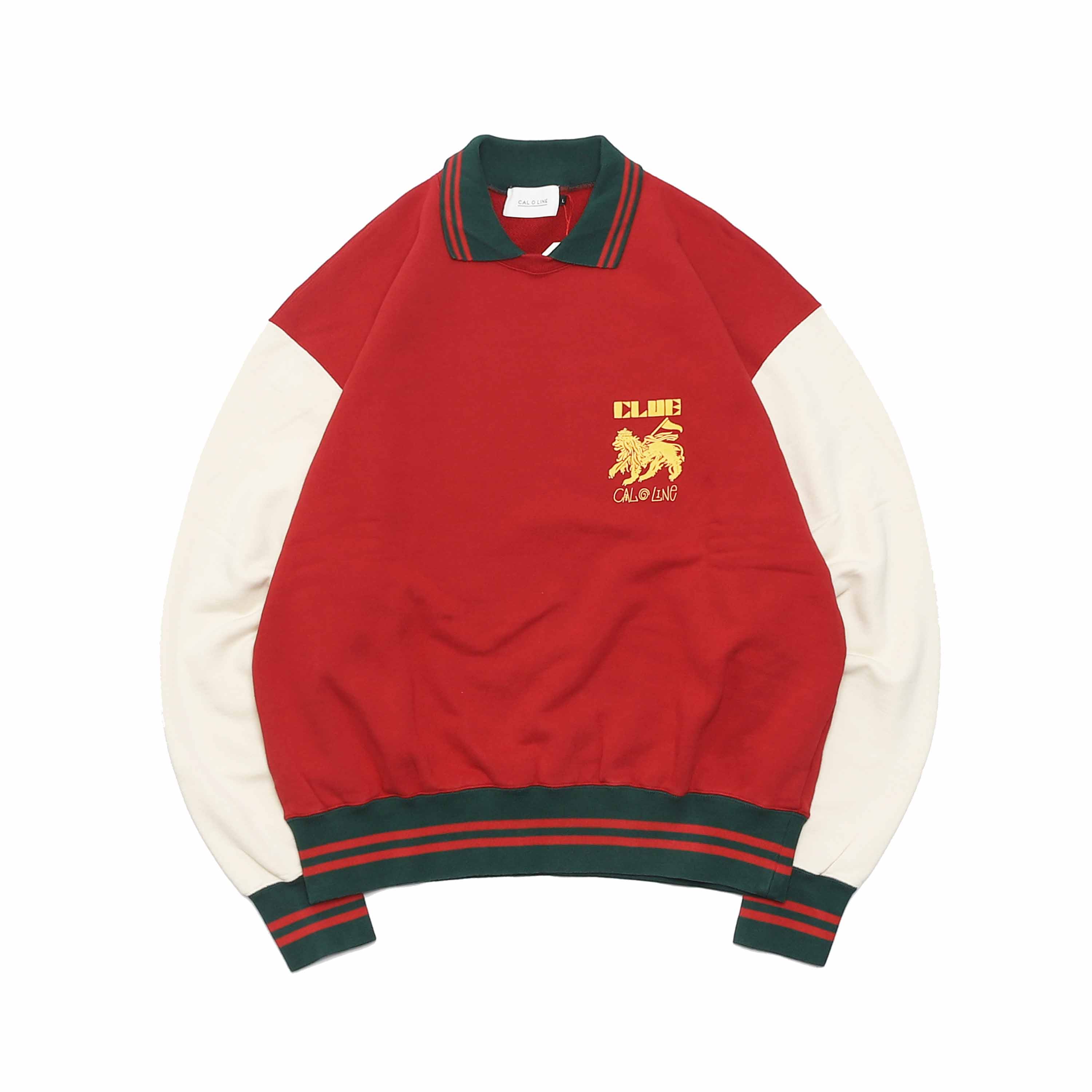 POLO CREW SWEAT - RED