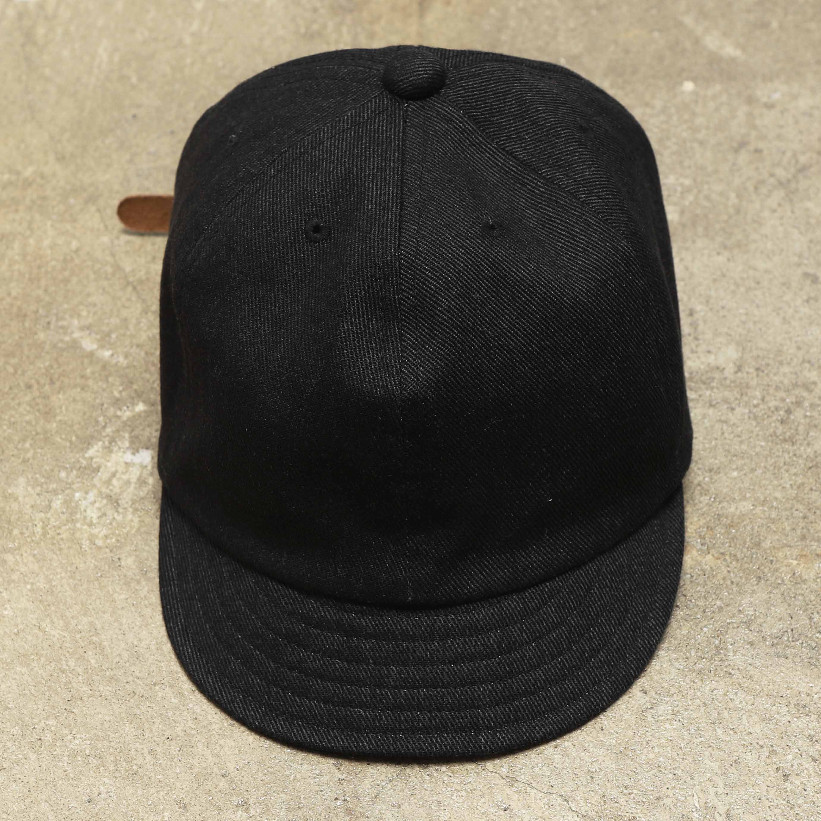 THE FAT HATTER 6PANEL CAP - CHARCOAL