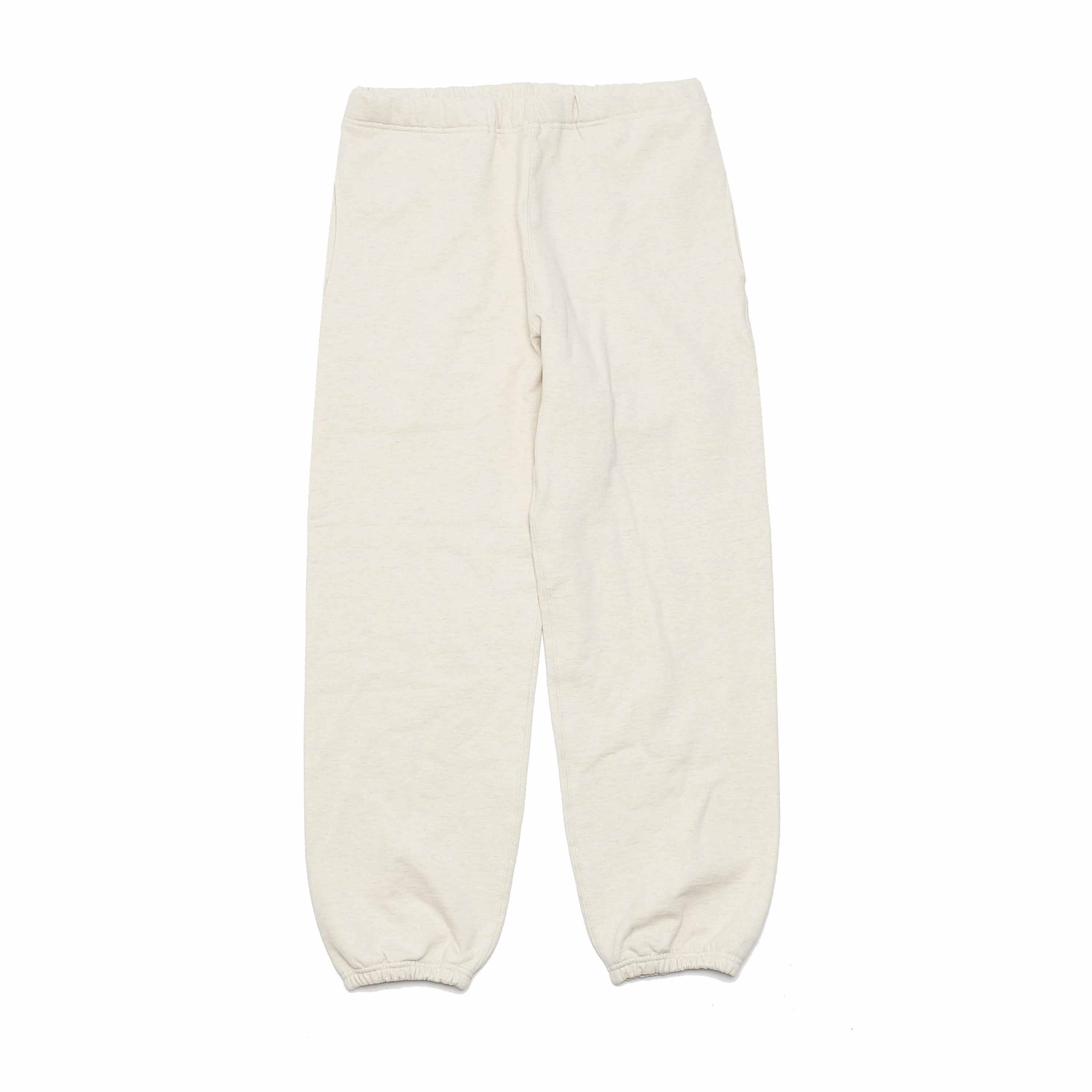 RECYCLED COTTON SWEAT PANTS - OATMEAL