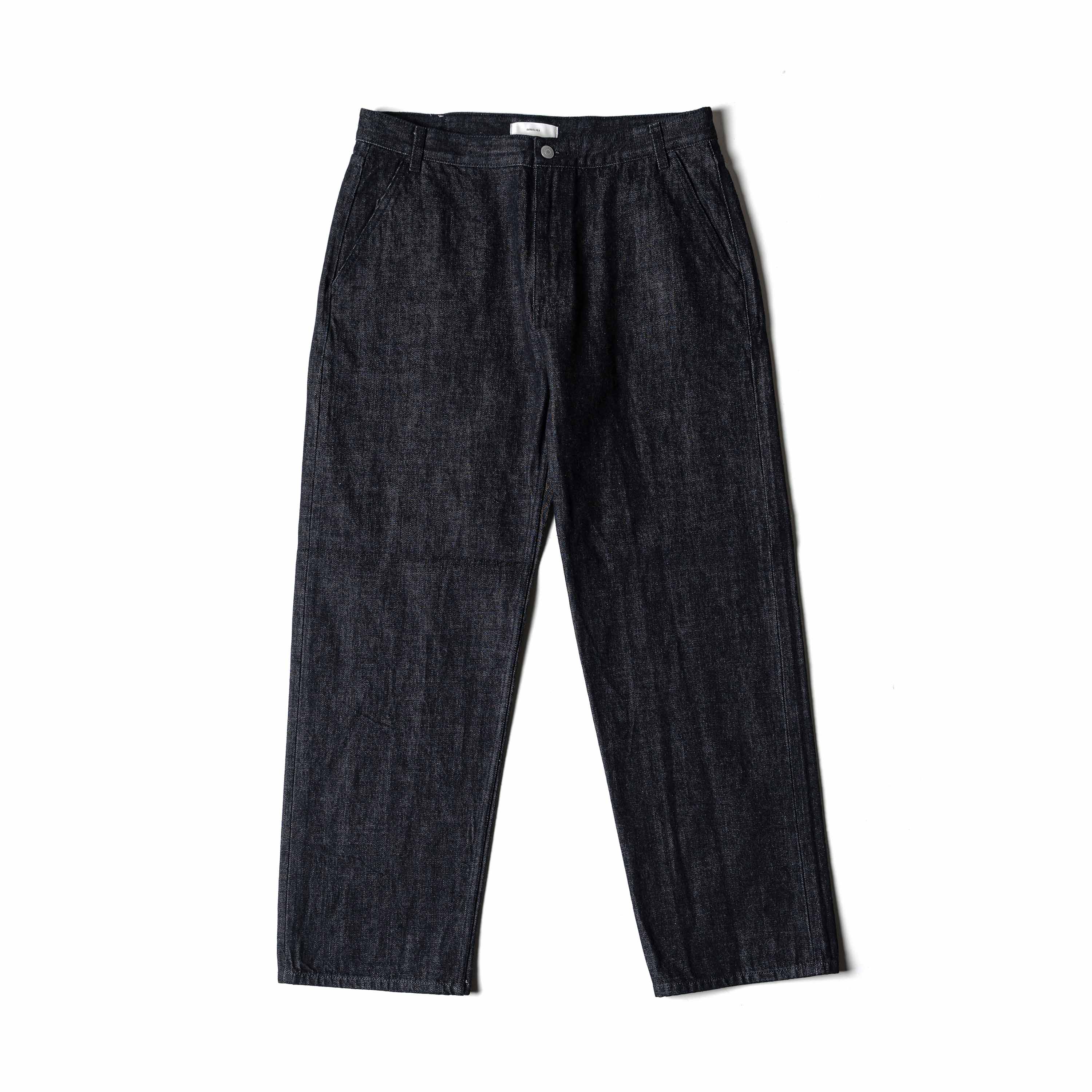 ORGANIC COTTON RELAXED DENIM PANTS - ONE WASH