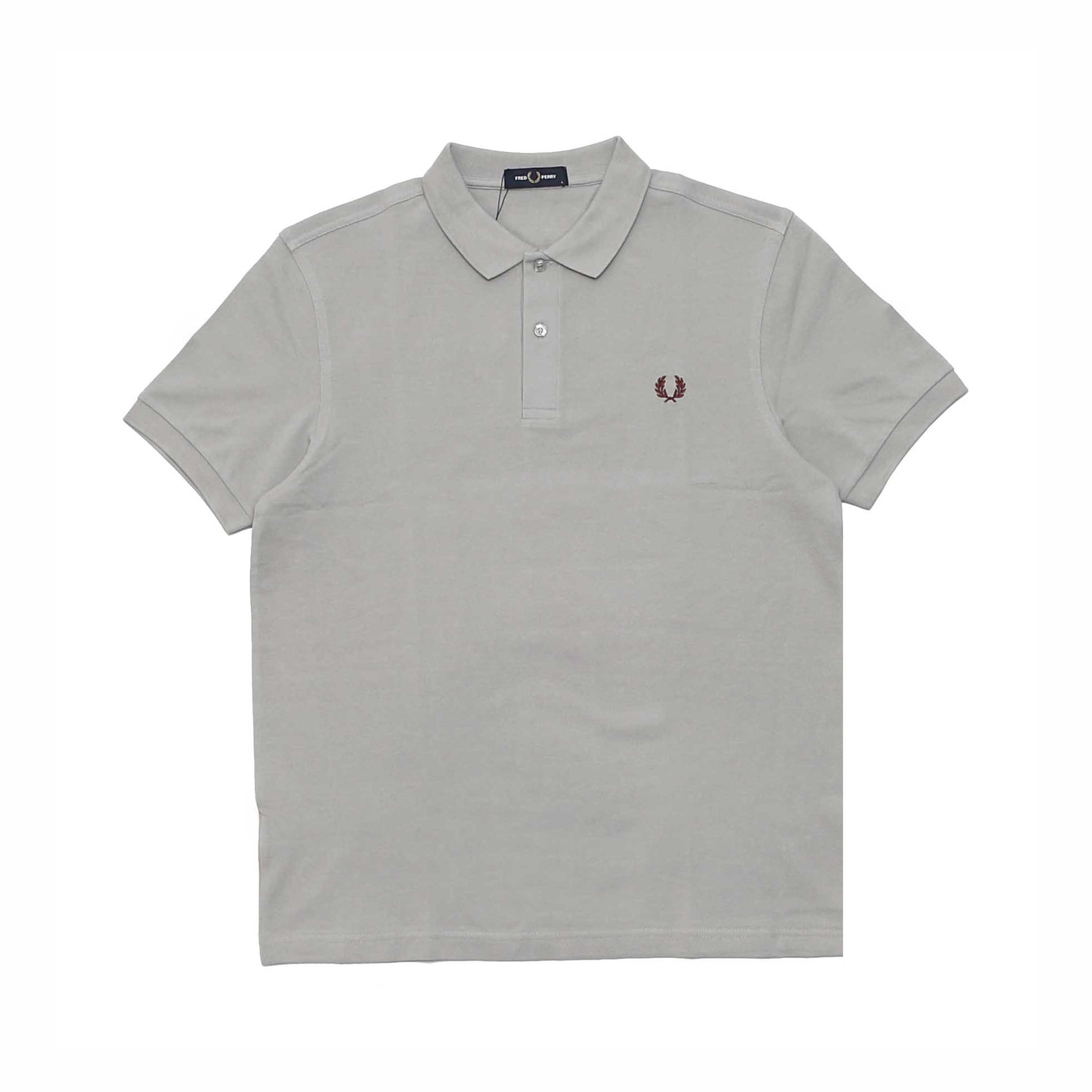 PLAIN FRED PERRY SHIRT - LIME STONE