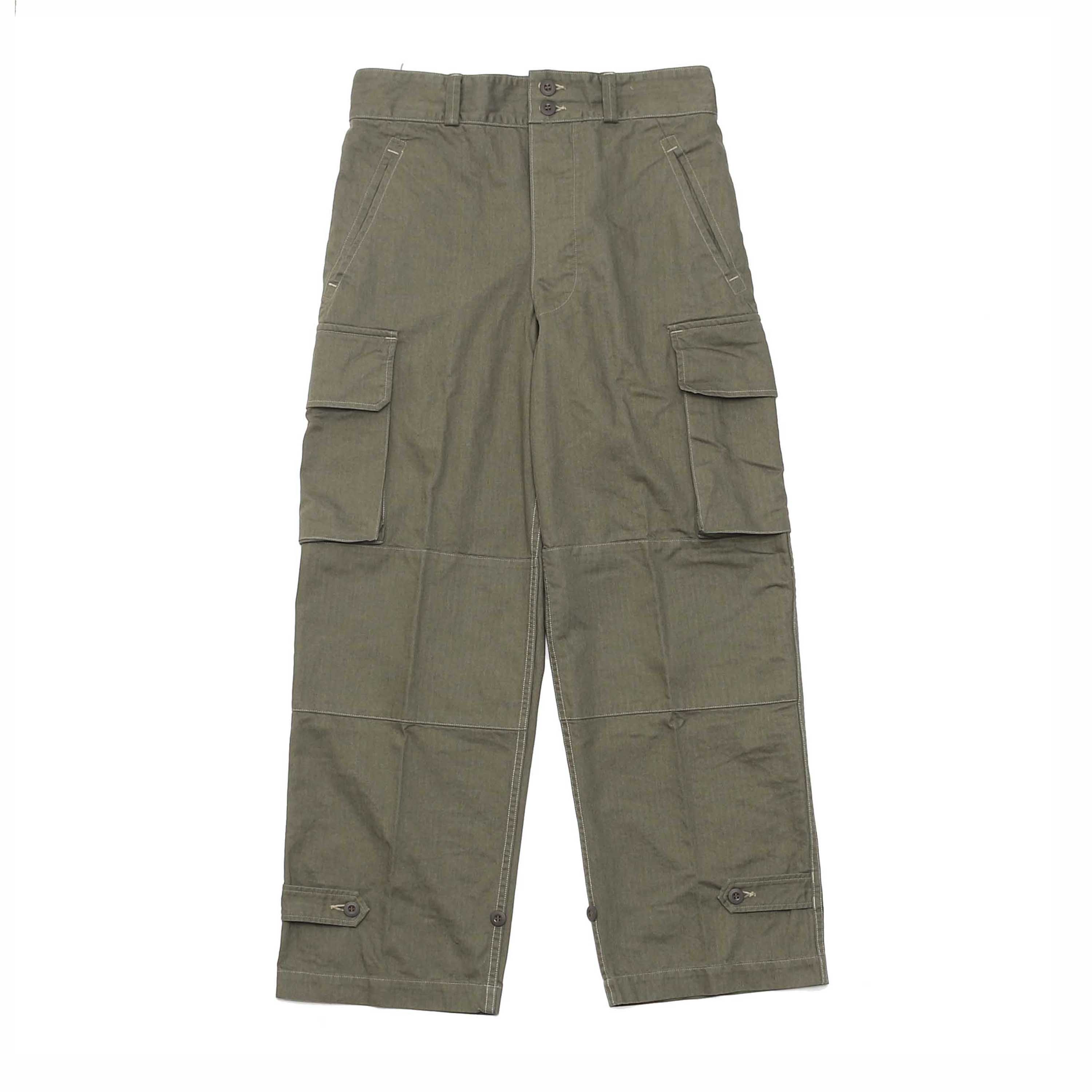 M-47 FRENCH ARMY CARGO PANTS - ARMY GREEN