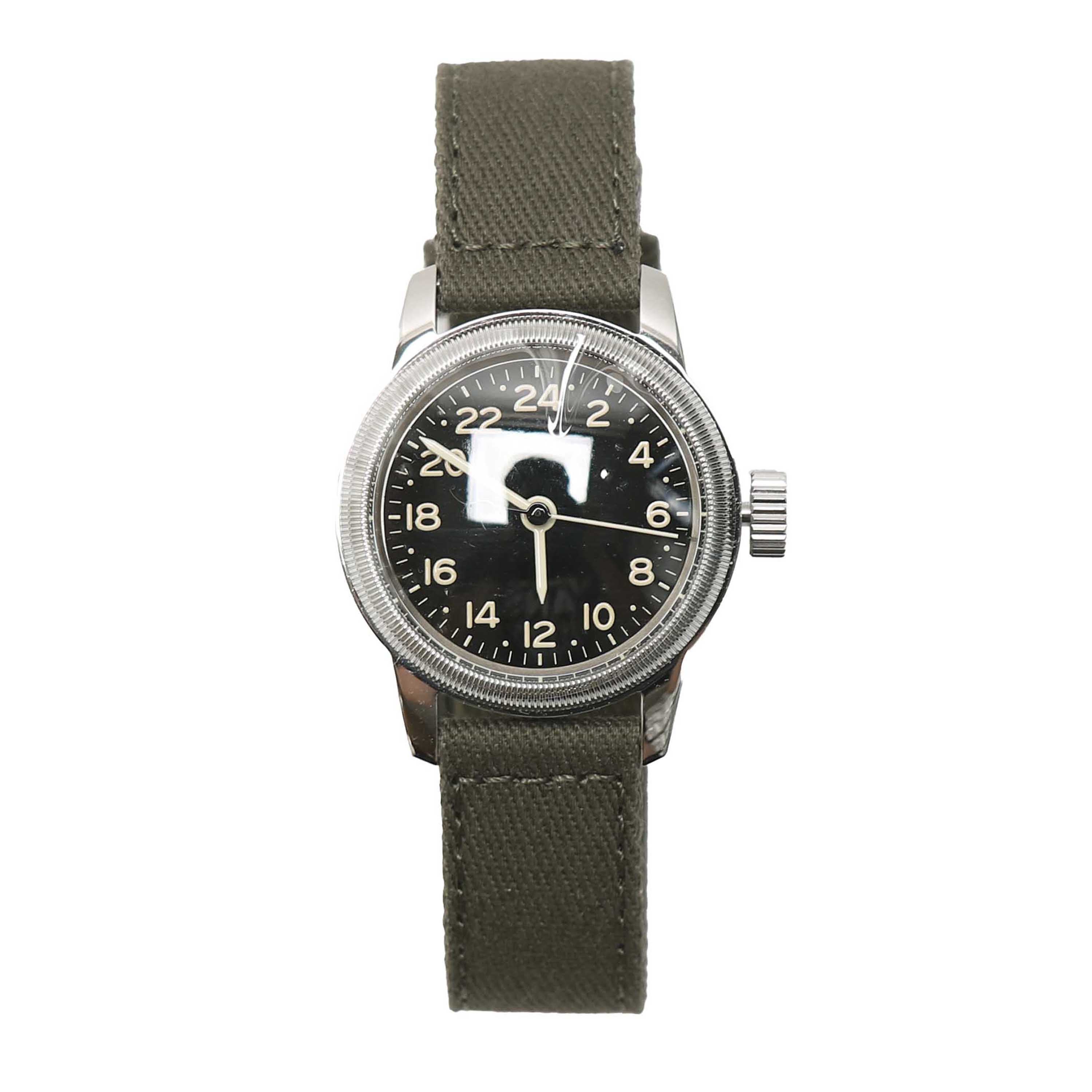 TYPE A-11 24 HOUR MOVEMENT BLACK DIAL