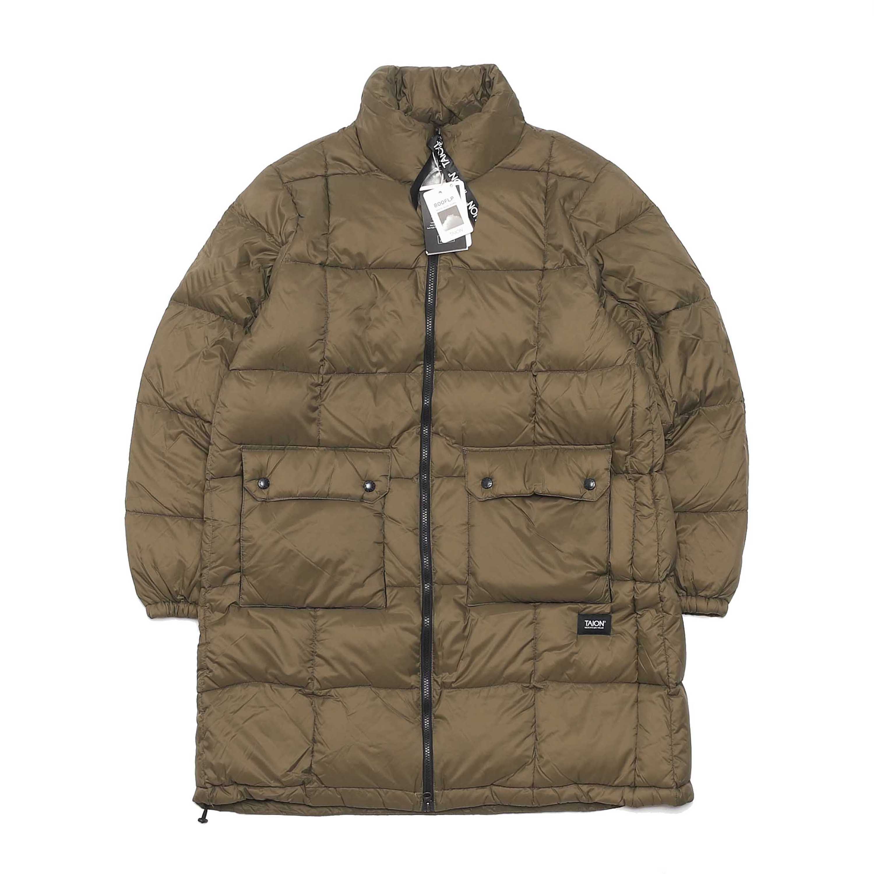 MOUNTAIN PACKABLE VOLUME DOWN COAT - OLIVE