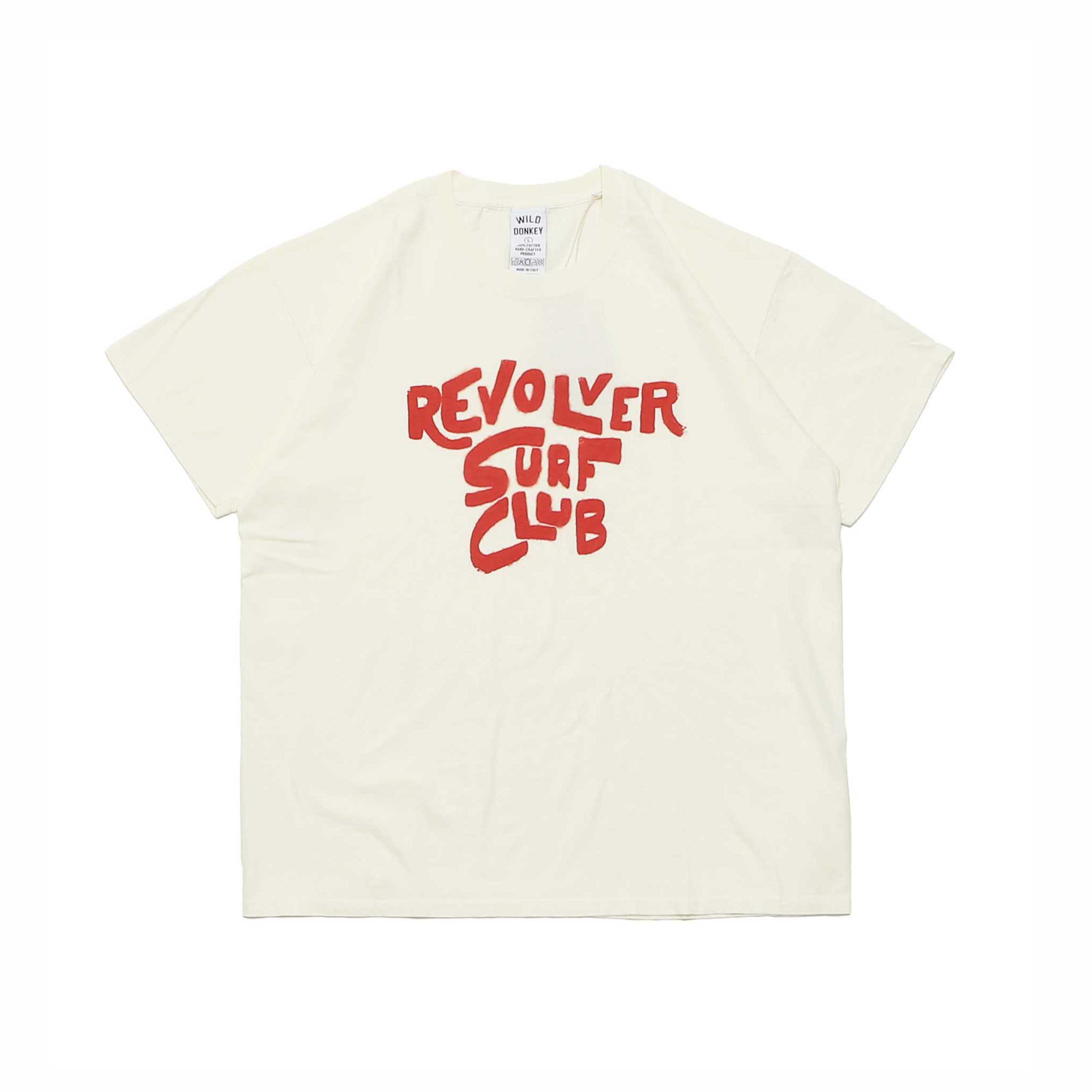 T-REVOLVER S/S TEE - LIGHT DYED YELLOW